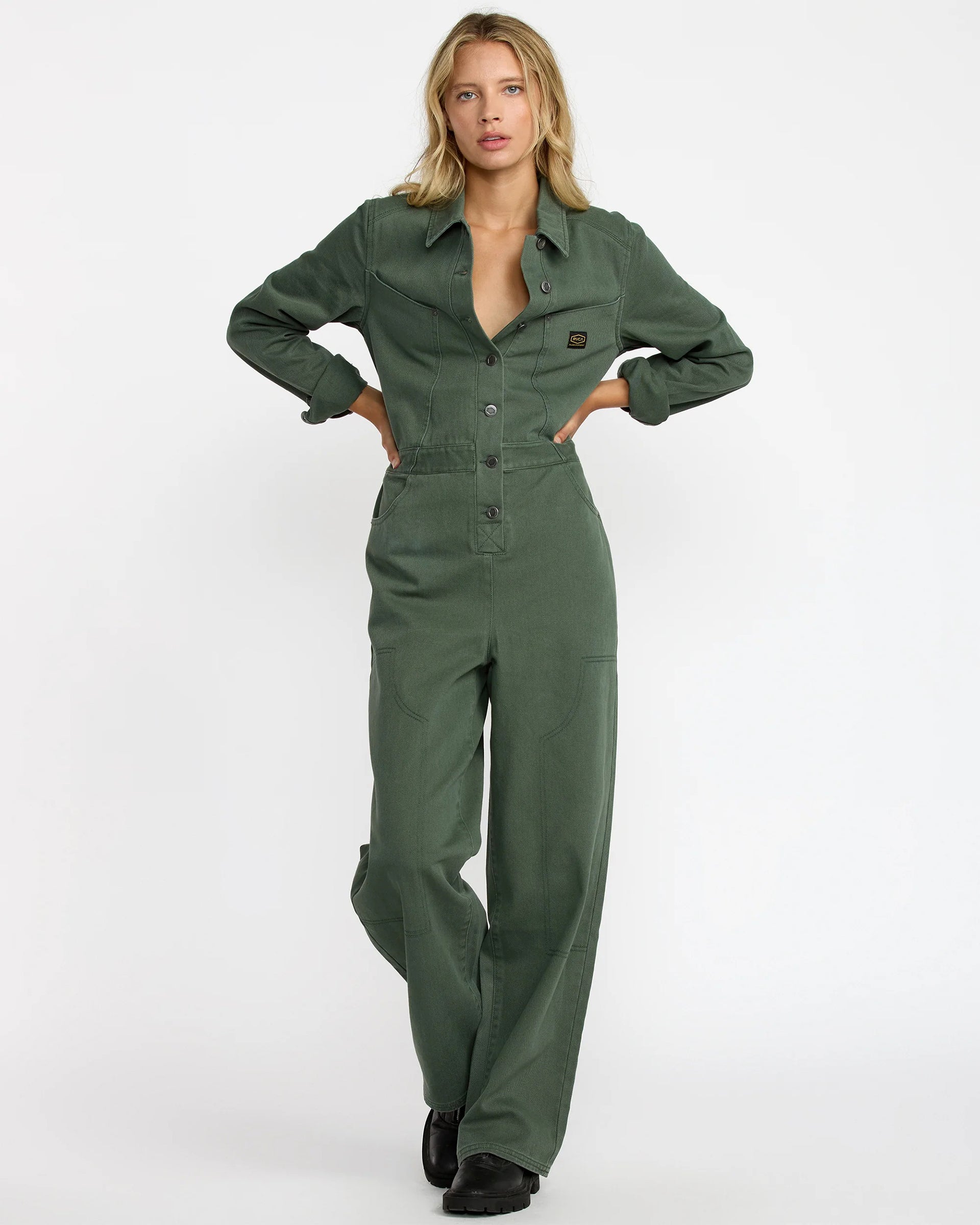 Dayshift Boiler Suit - Fir Green