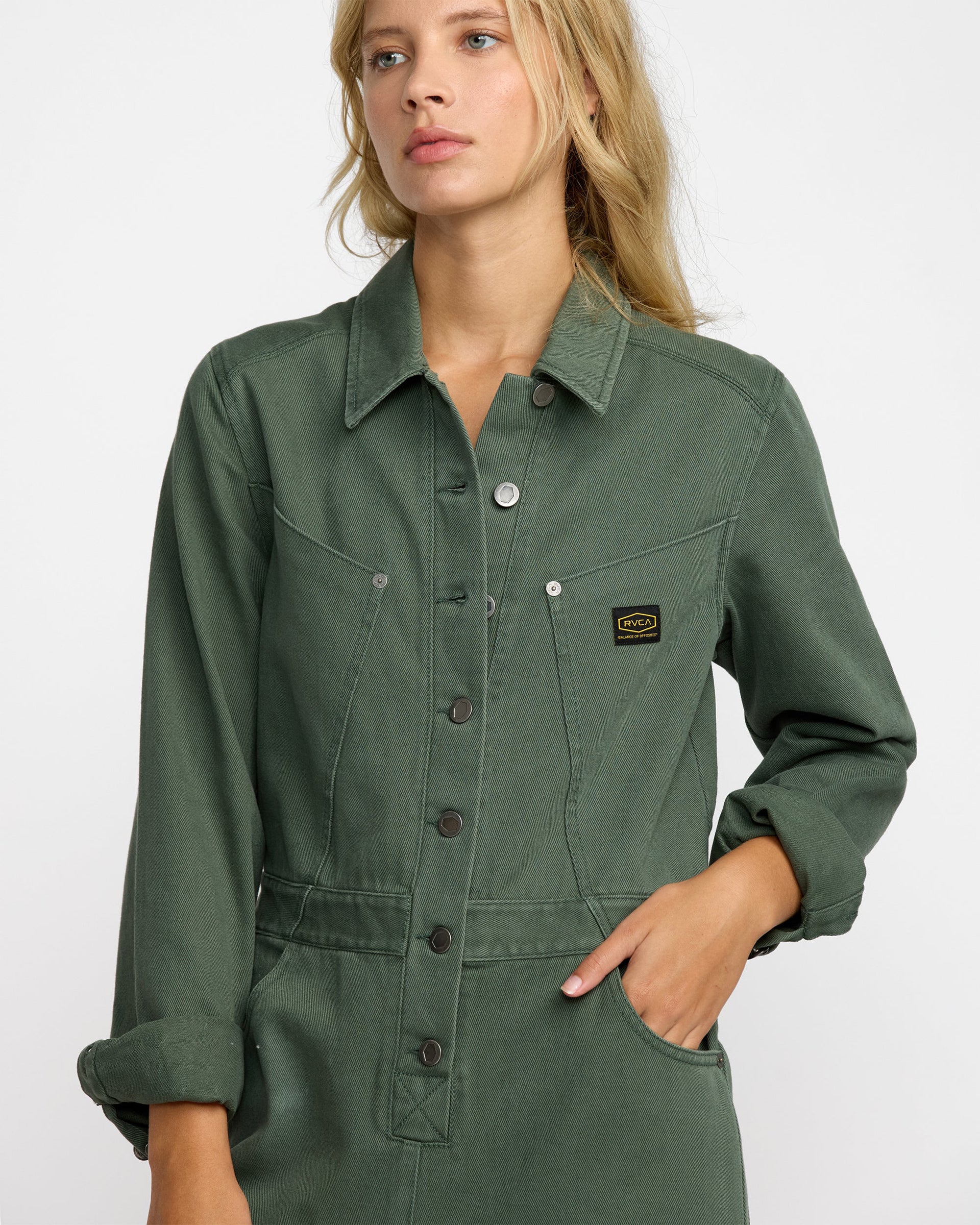 Dayshift Boiler Suit - Fir Green