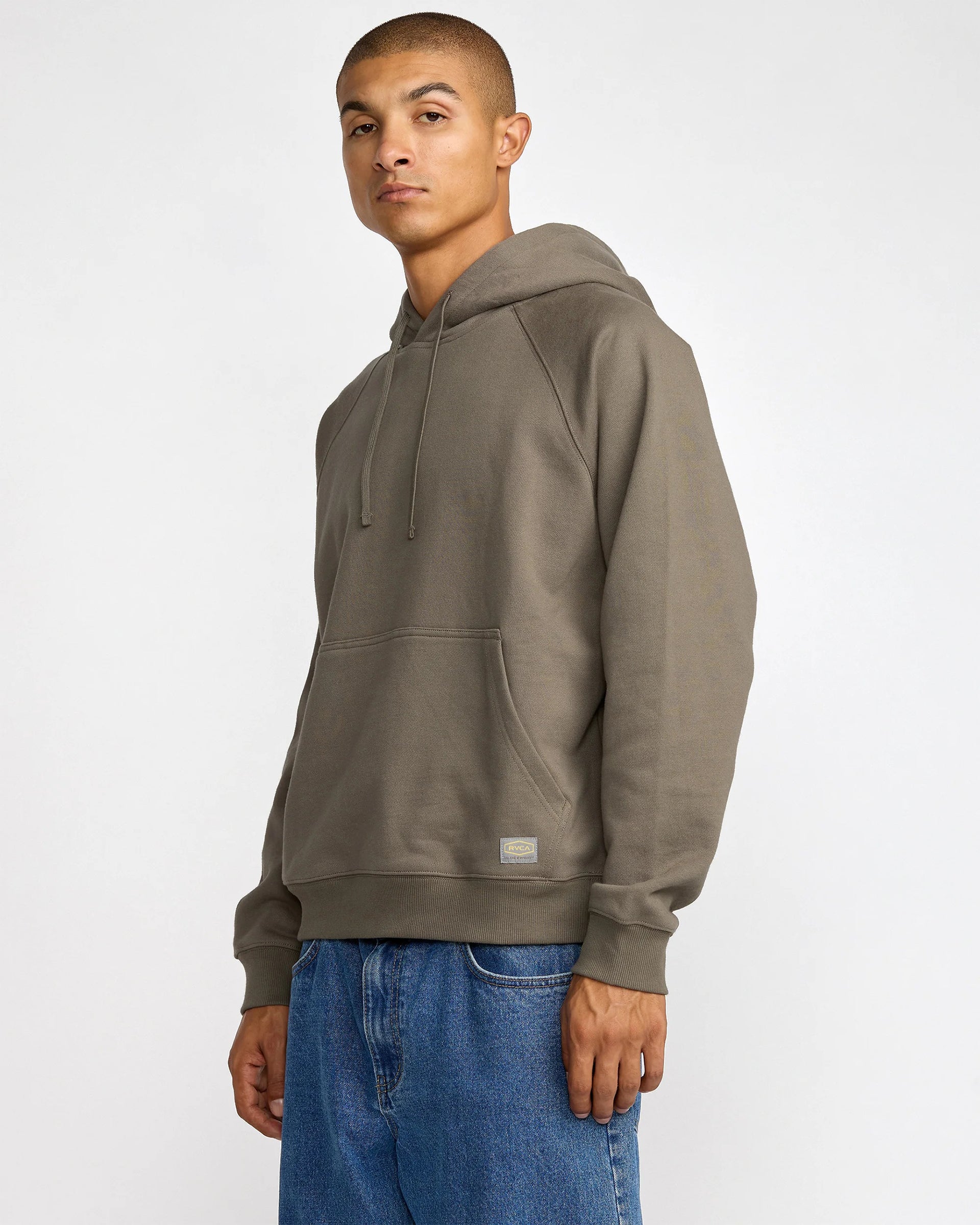 RVCA Dayshift Hoodie - Mushroom