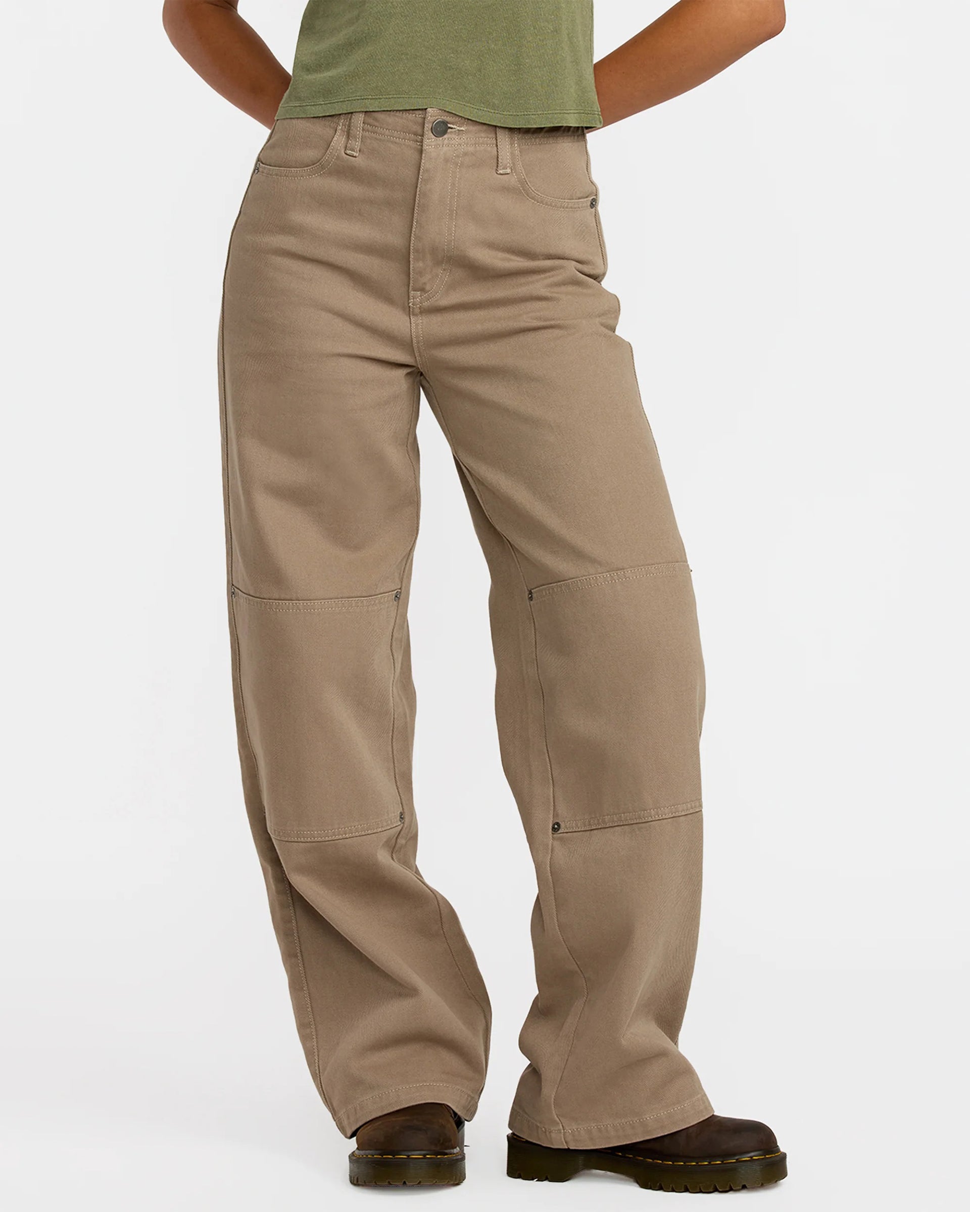 RVCA Women's Dayshift Pant - Desert Taupe