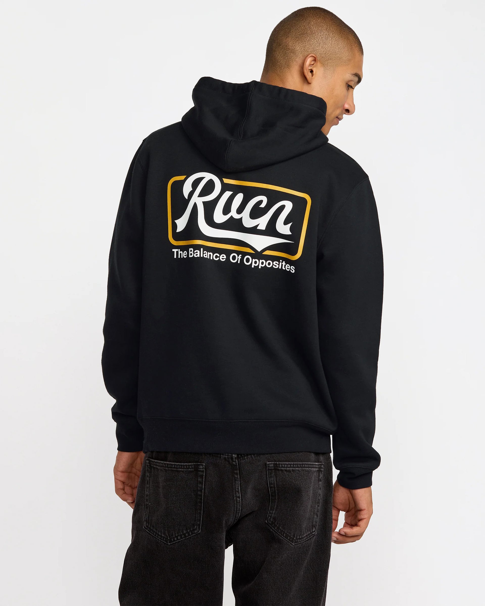 RVCA Frame Up Pullover Hoodie - Black