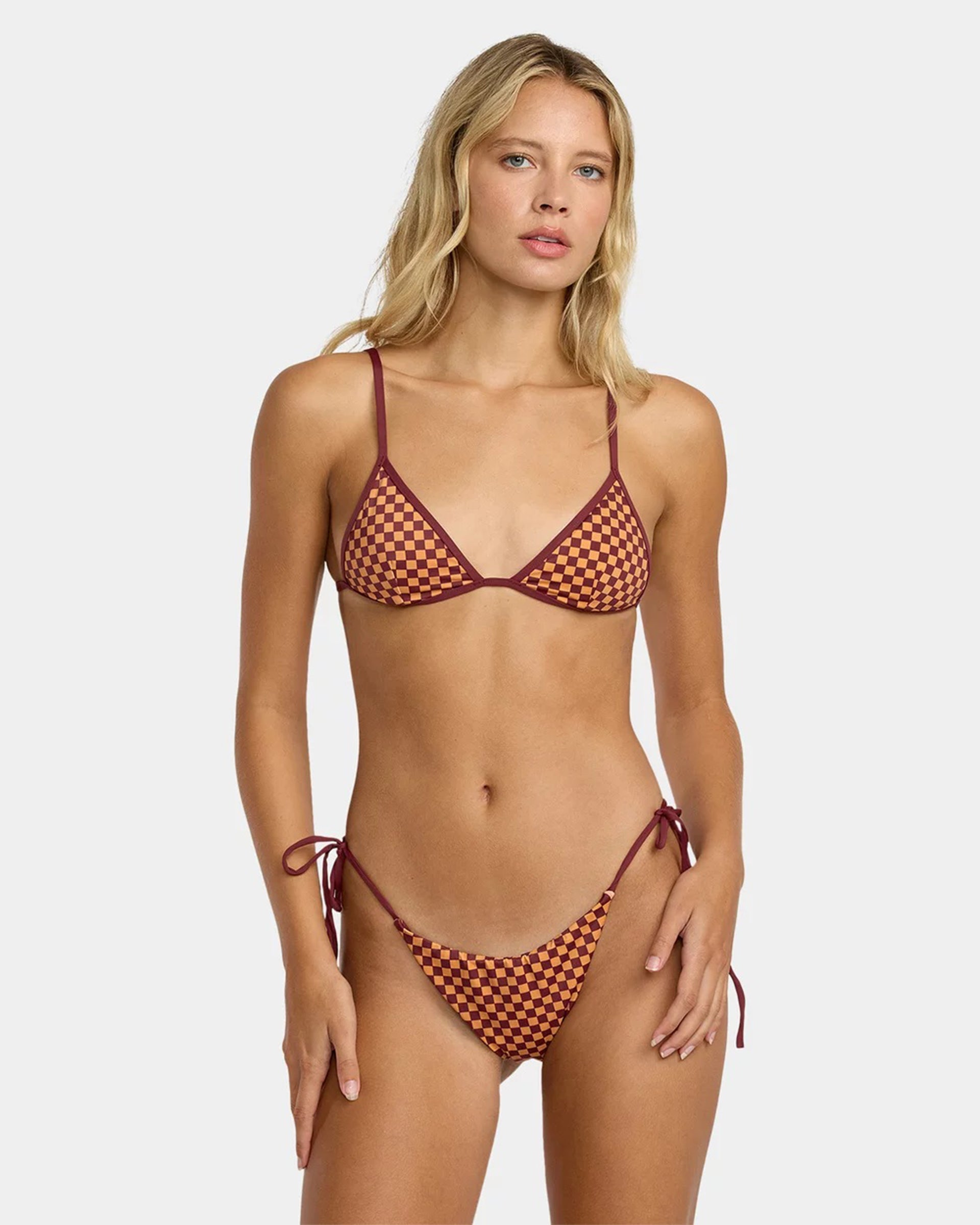 Reverberation Tie Side Bikini Bottom - Ochre