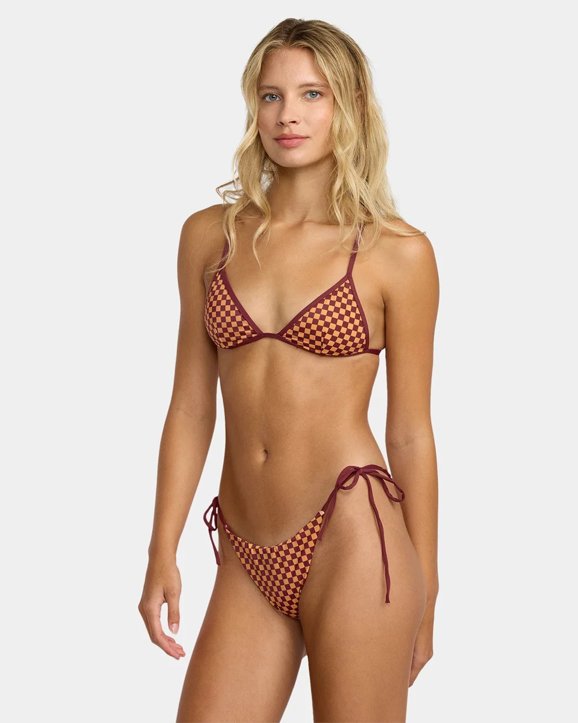 Reverberation Tie Side Bikini Bottom - Ochre