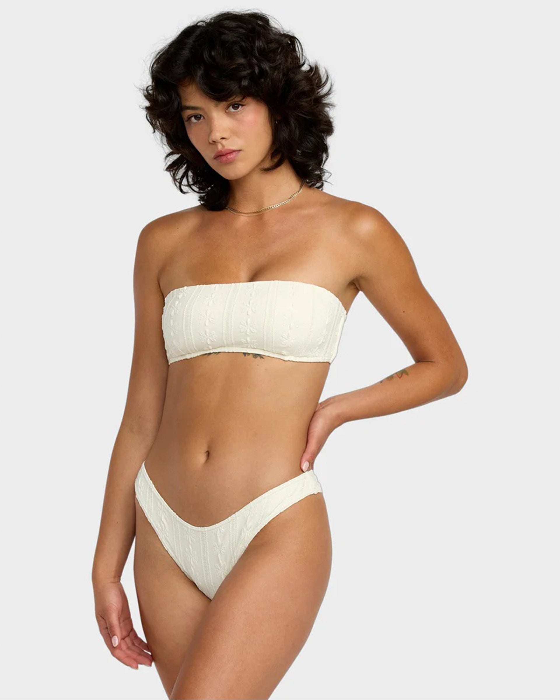 Sweetness Bandeau Bikini Top - Vanilla Latte