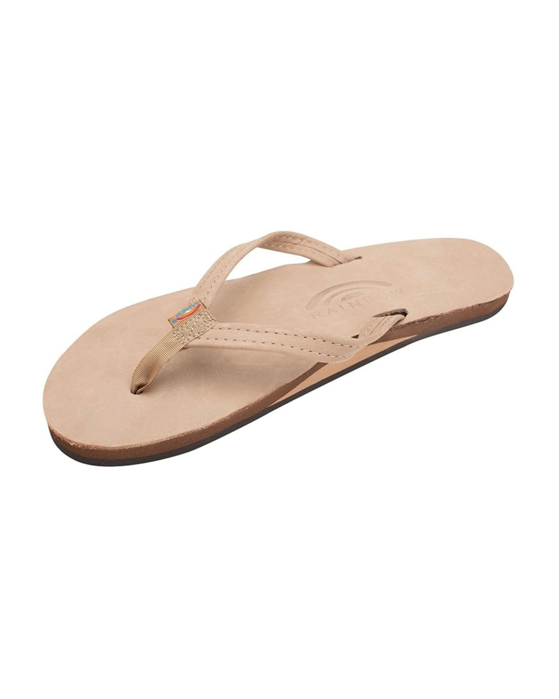 Rainbow Women's Single Arch Narrow Strap Sandals - Sierra Brown