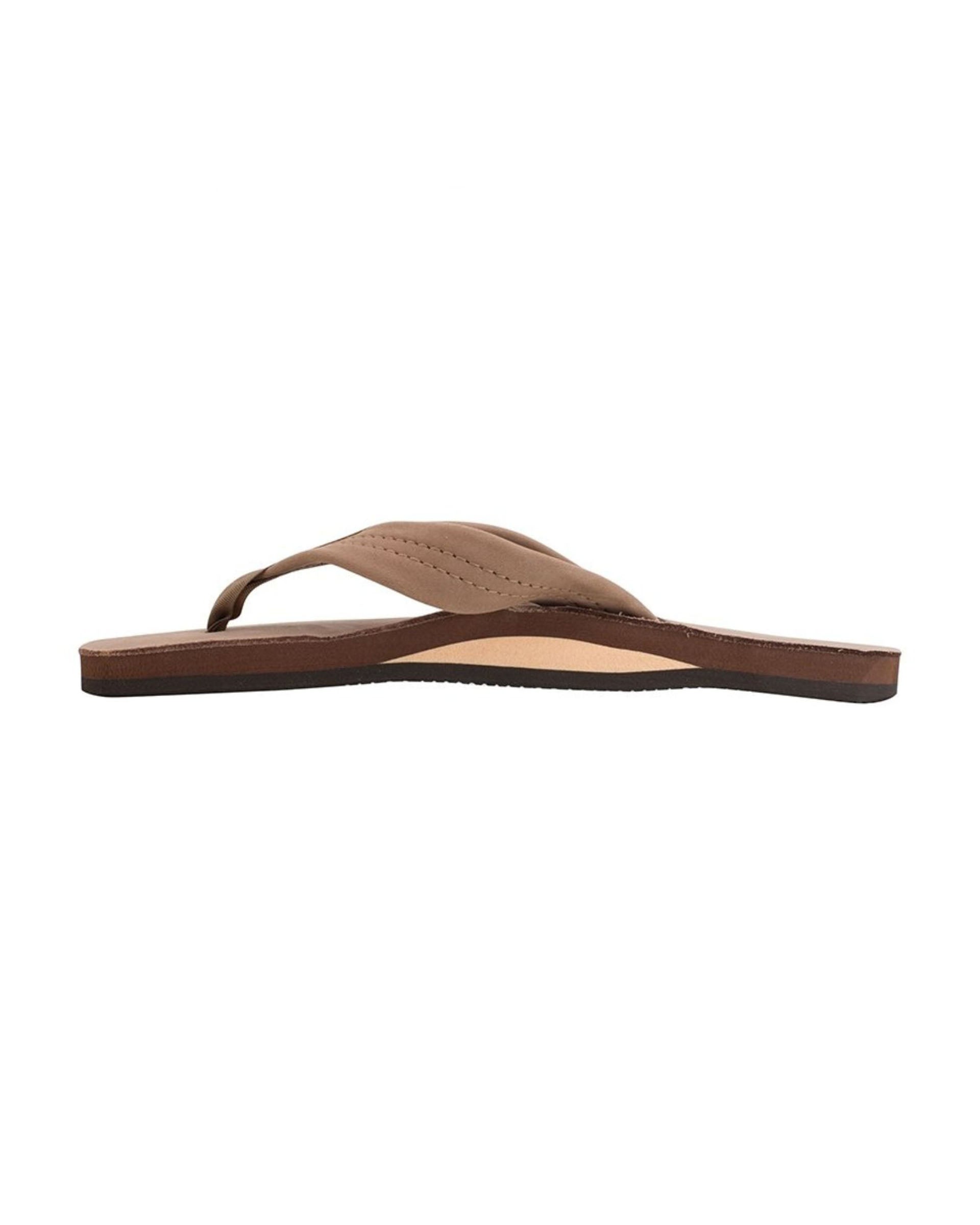 Rainbow Women's Single Layer Arch Sandals - Dark Brown