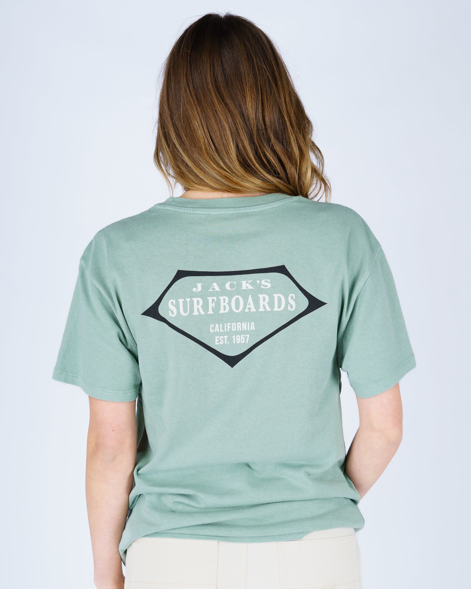 Retro Lam S/S Tee - Sage