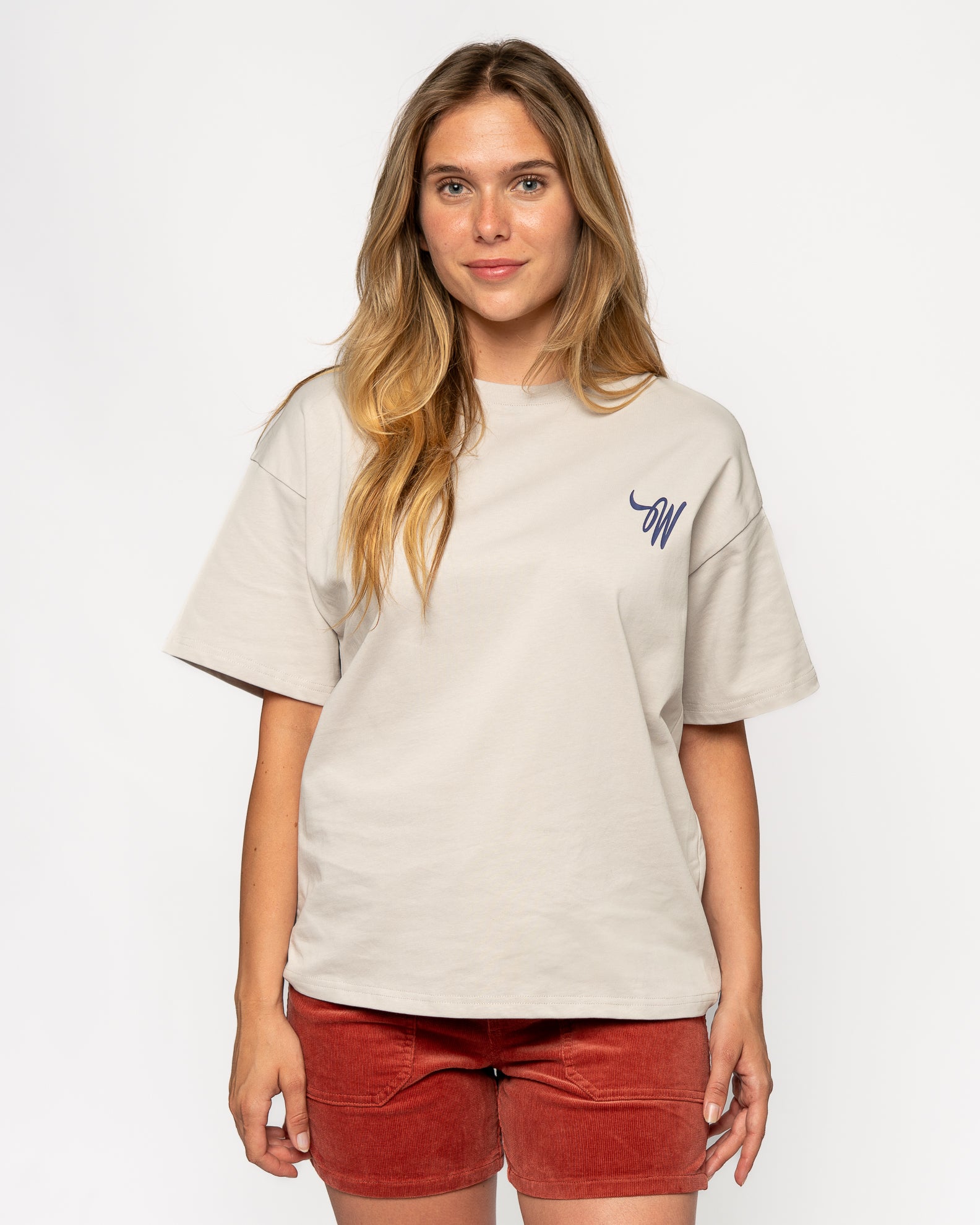 Retro Surf Club S/S Tee - Heather Grey