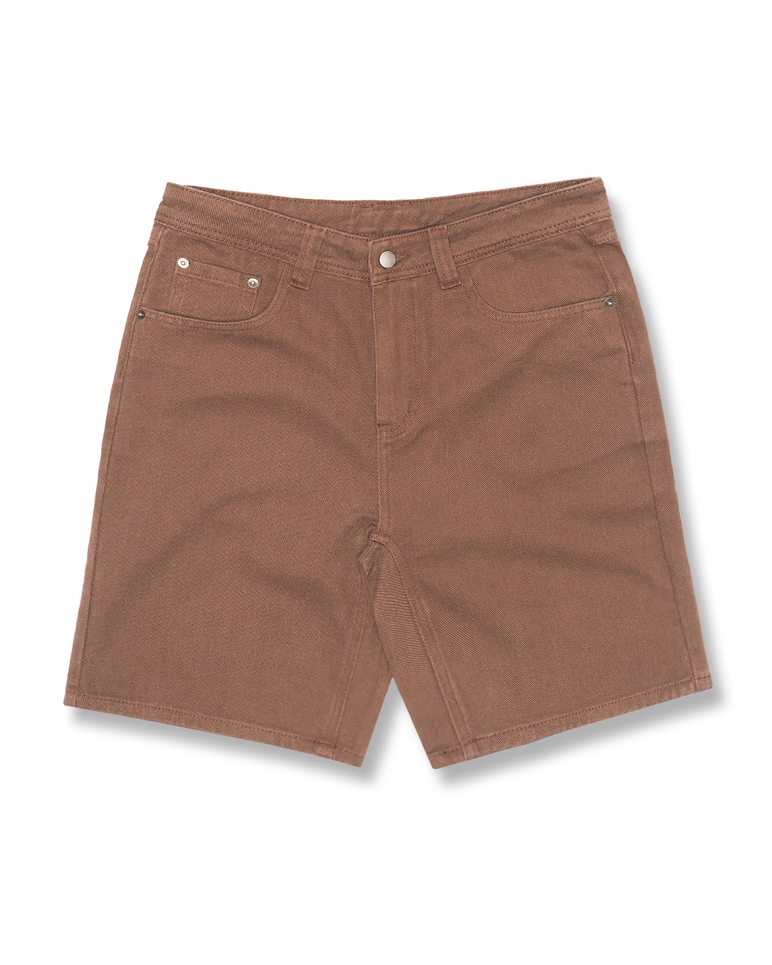 Revert Denim Shorts - Brown