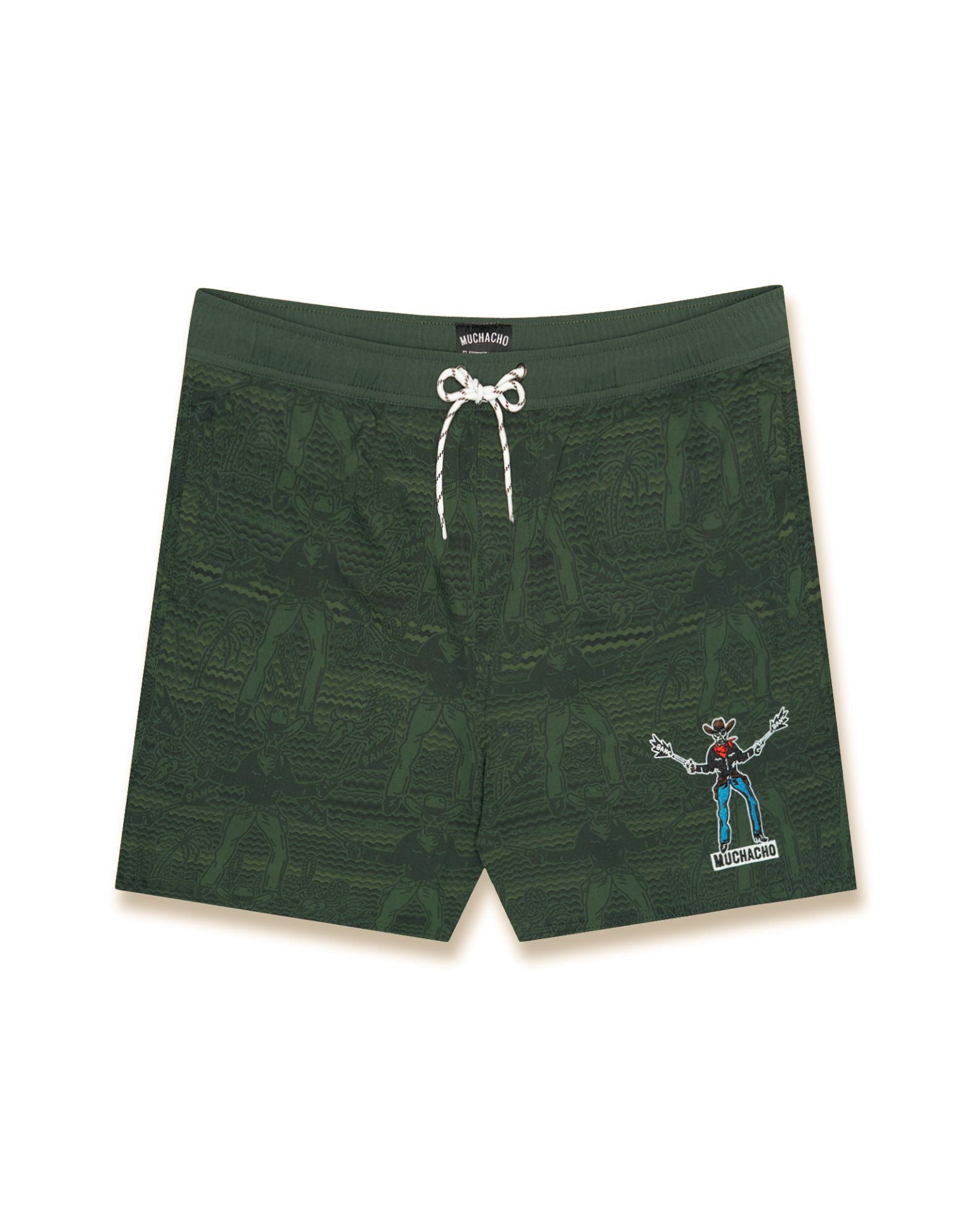 Roper 15" Volley Short - Green