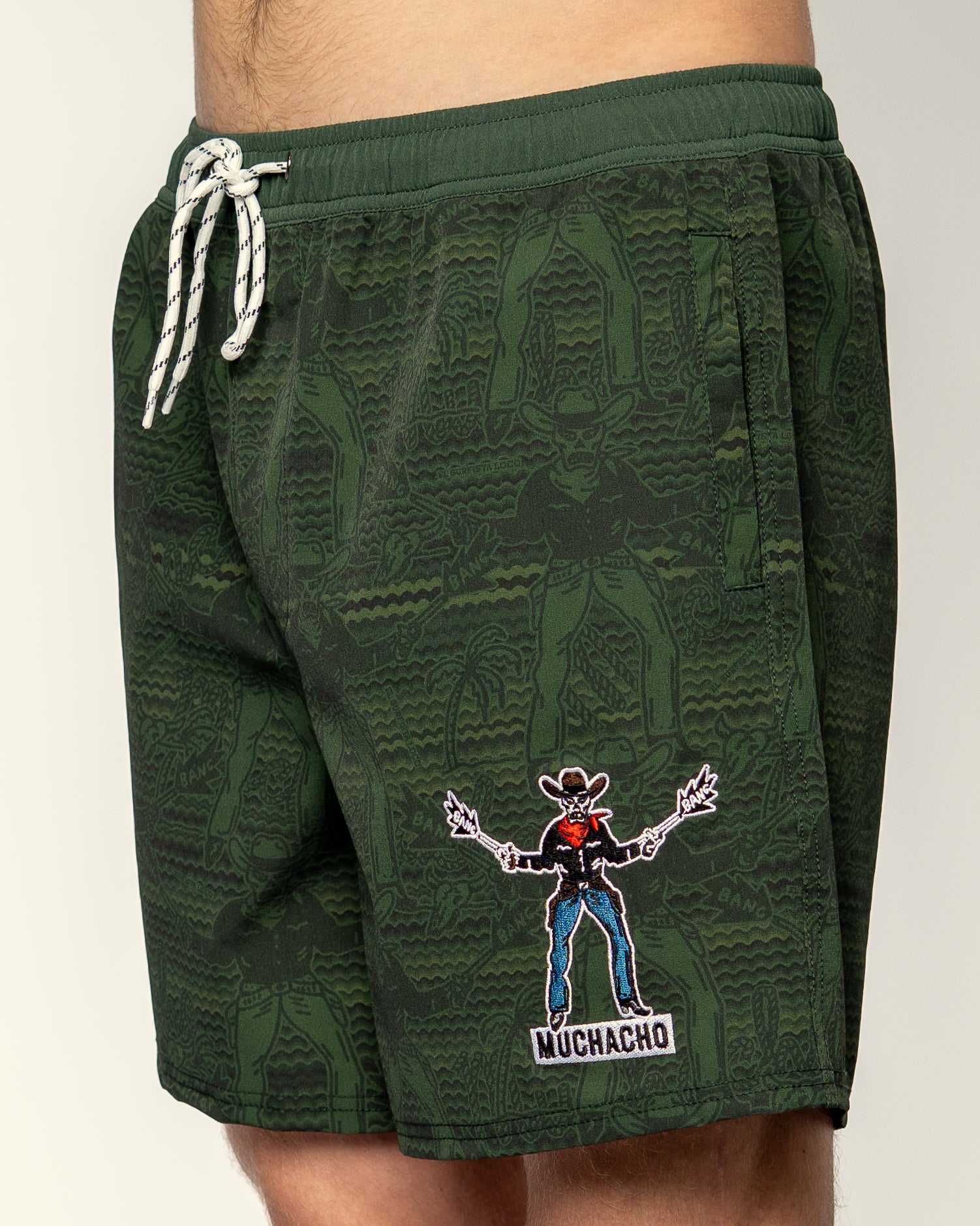 Roper 15" Volley Short - Green