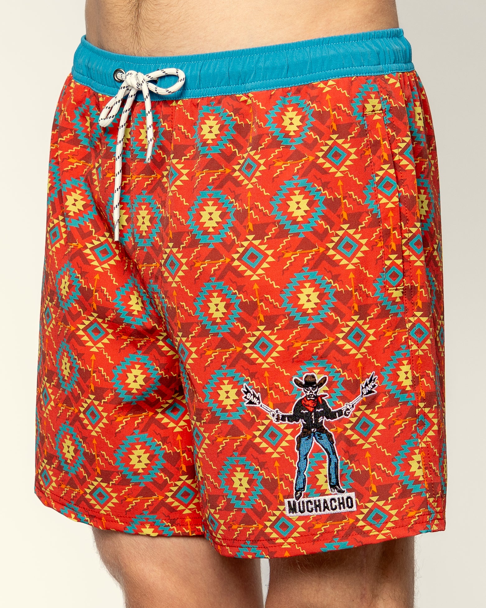 Roper 15" Volley Short - Rust