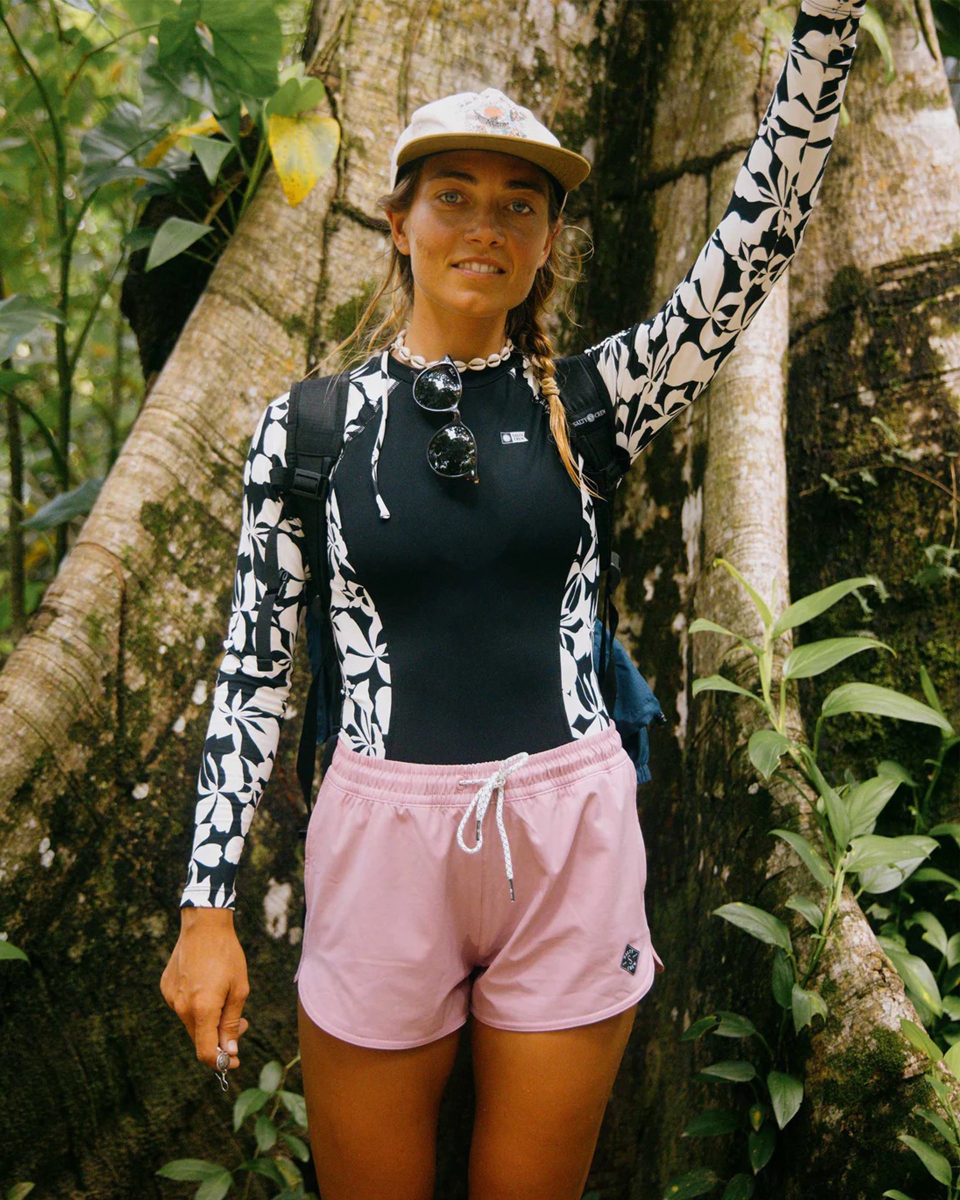 Salty Crew Women's Beacons Short - Warm Lilac