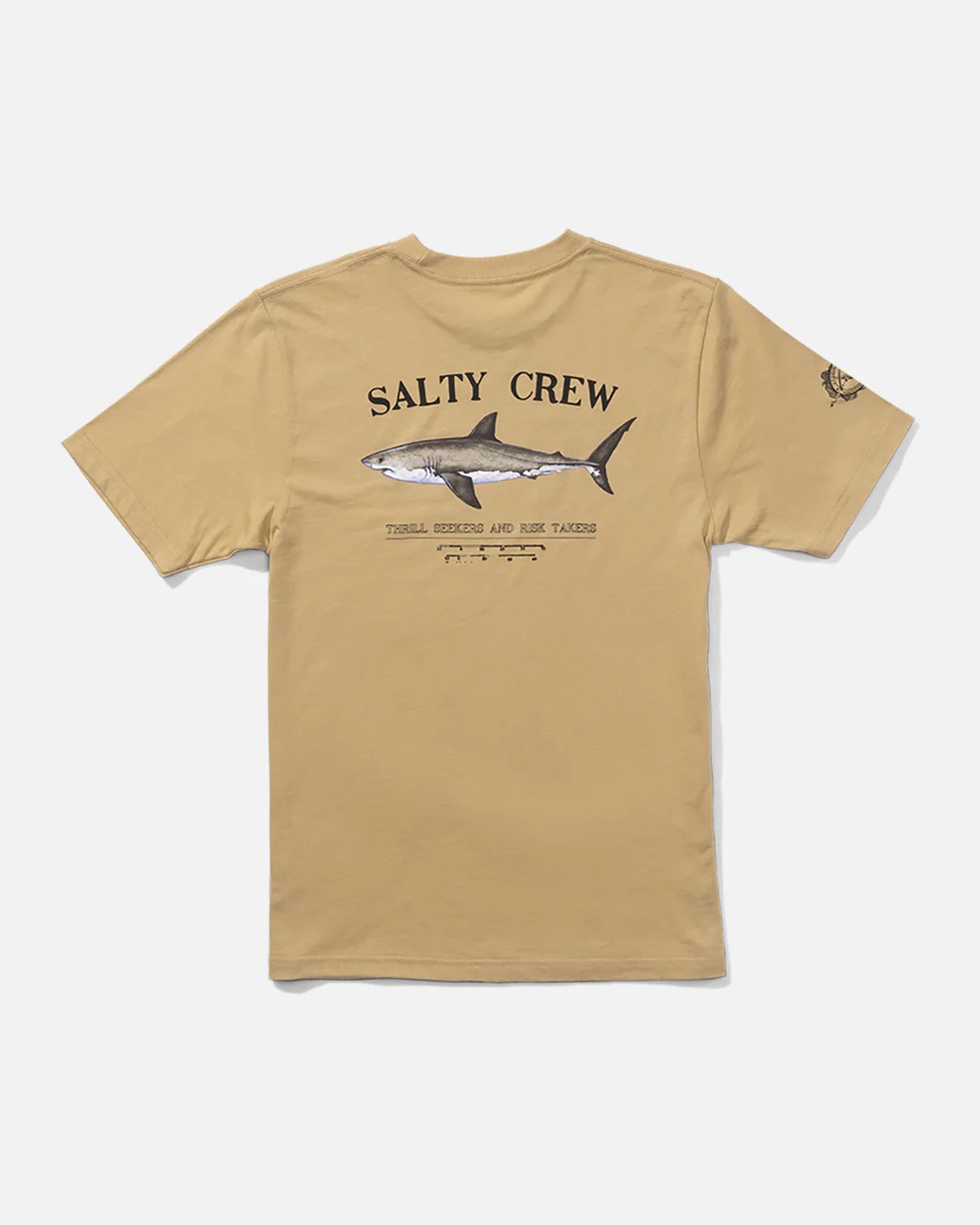 Boy's Bruce Short Sleeve T-Shirt - Khaki