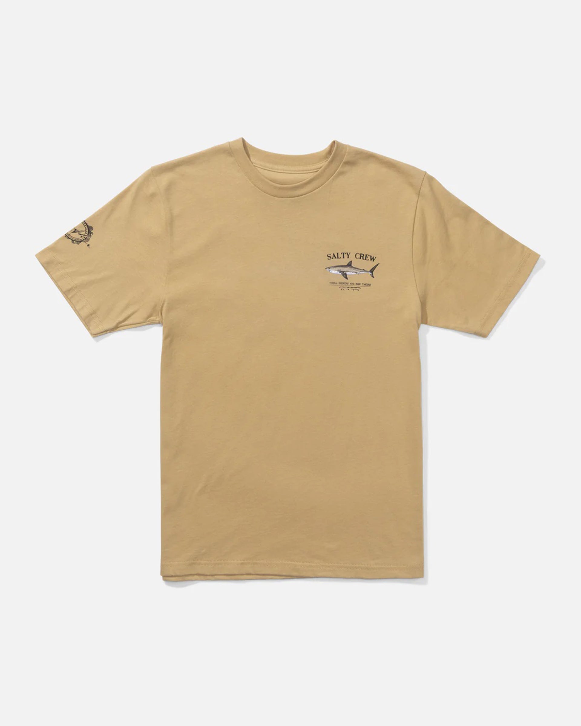 Boy's Bruce Short Sleeve T-Shirt - Khaki