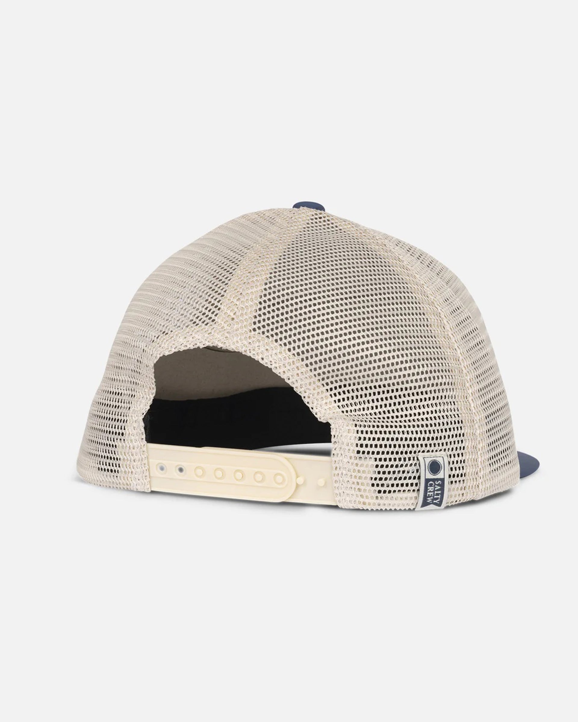 Salty Crew Boy's Diamond Marlin Trucker Hat - Oyster/Slate