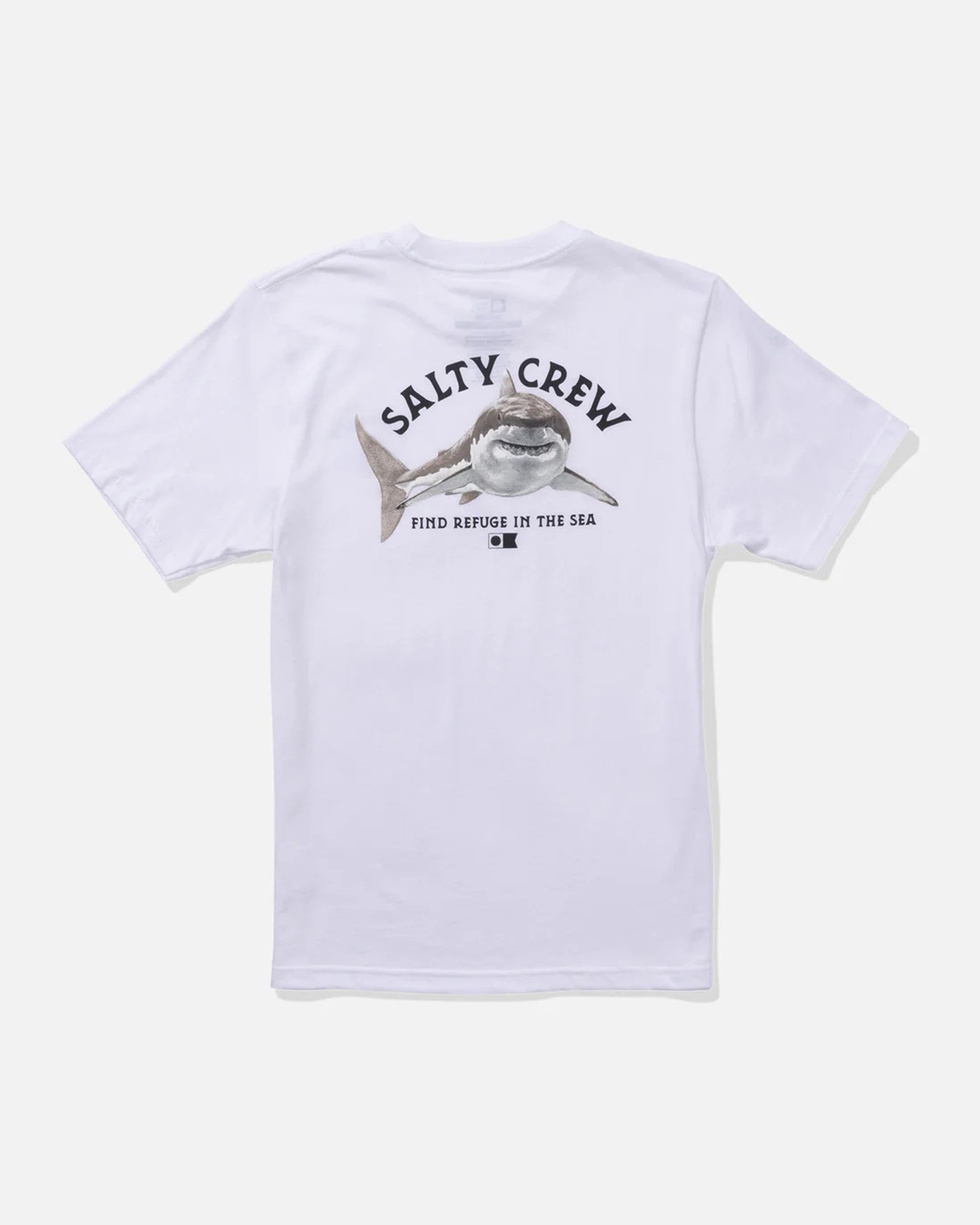 Salty Crew Boy's Lurking Short Sleeve T-Shirt - White