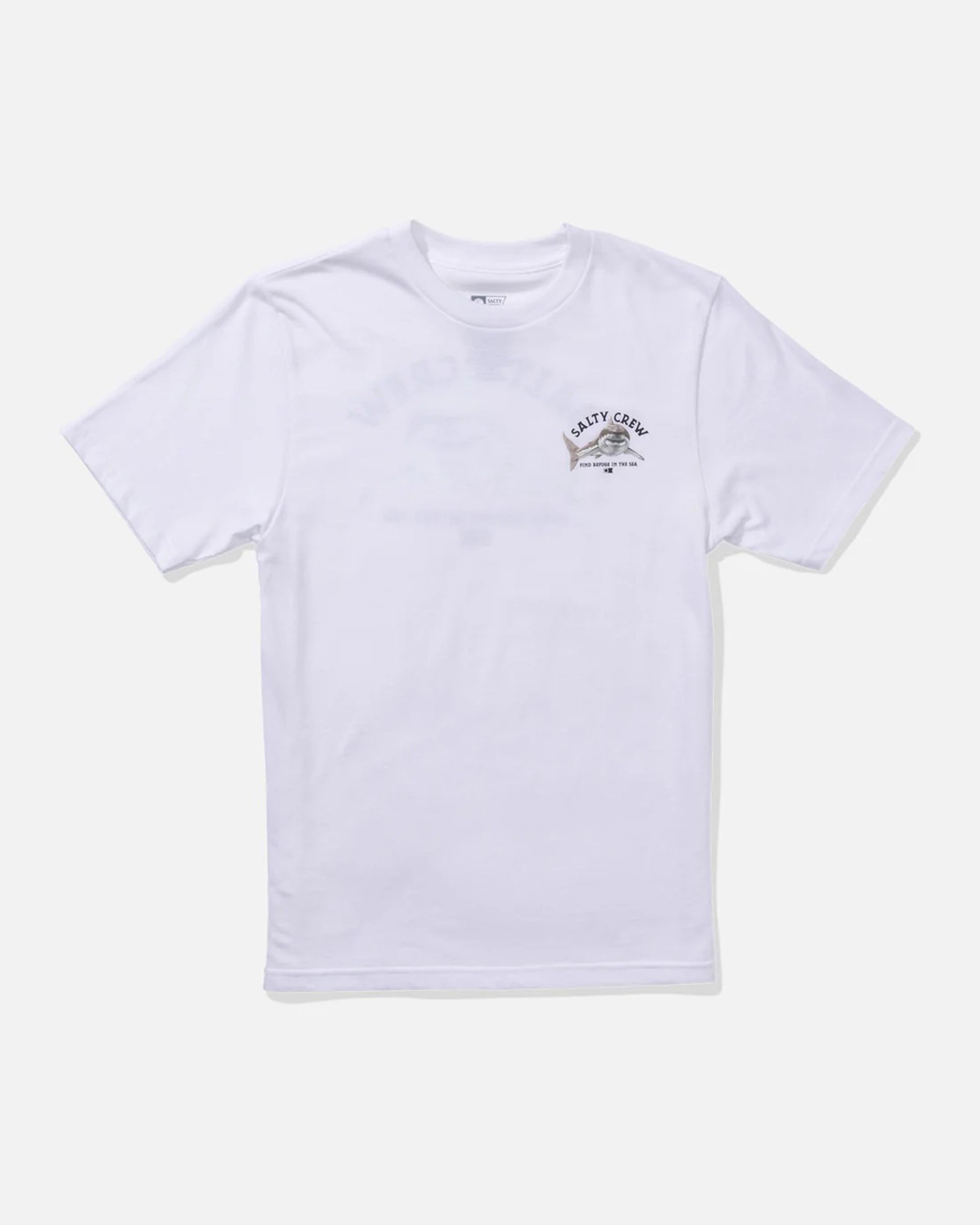 Salty Crew Boy's Lurking Short Sleeve T-Shirt - White