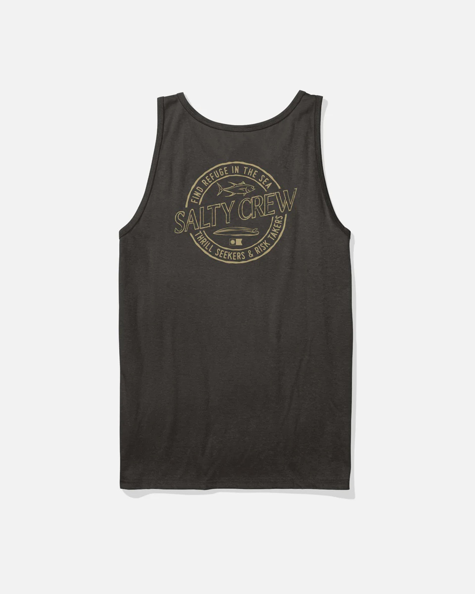 Skewed Tank Top - Black