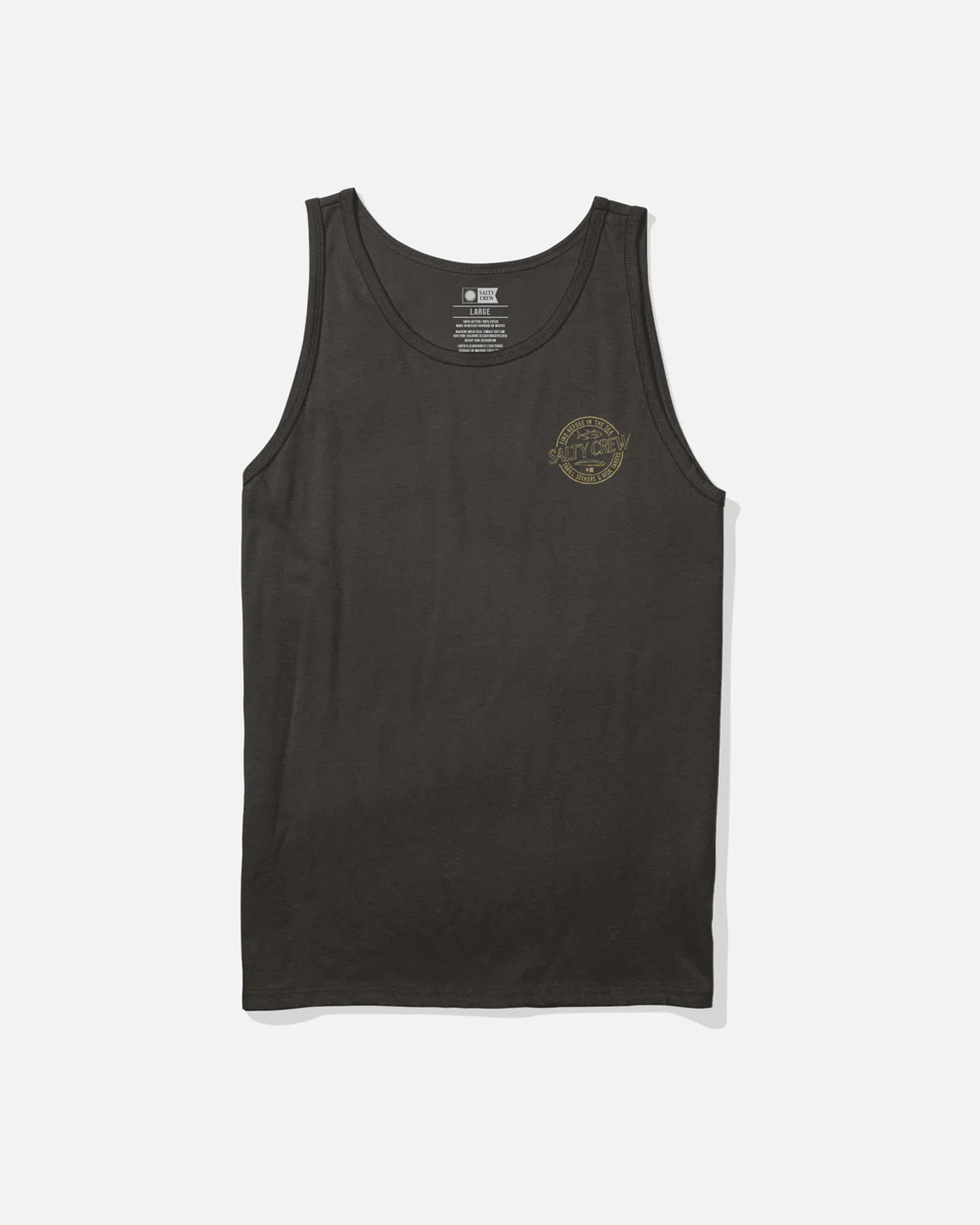Skewed Tank Top - Black
