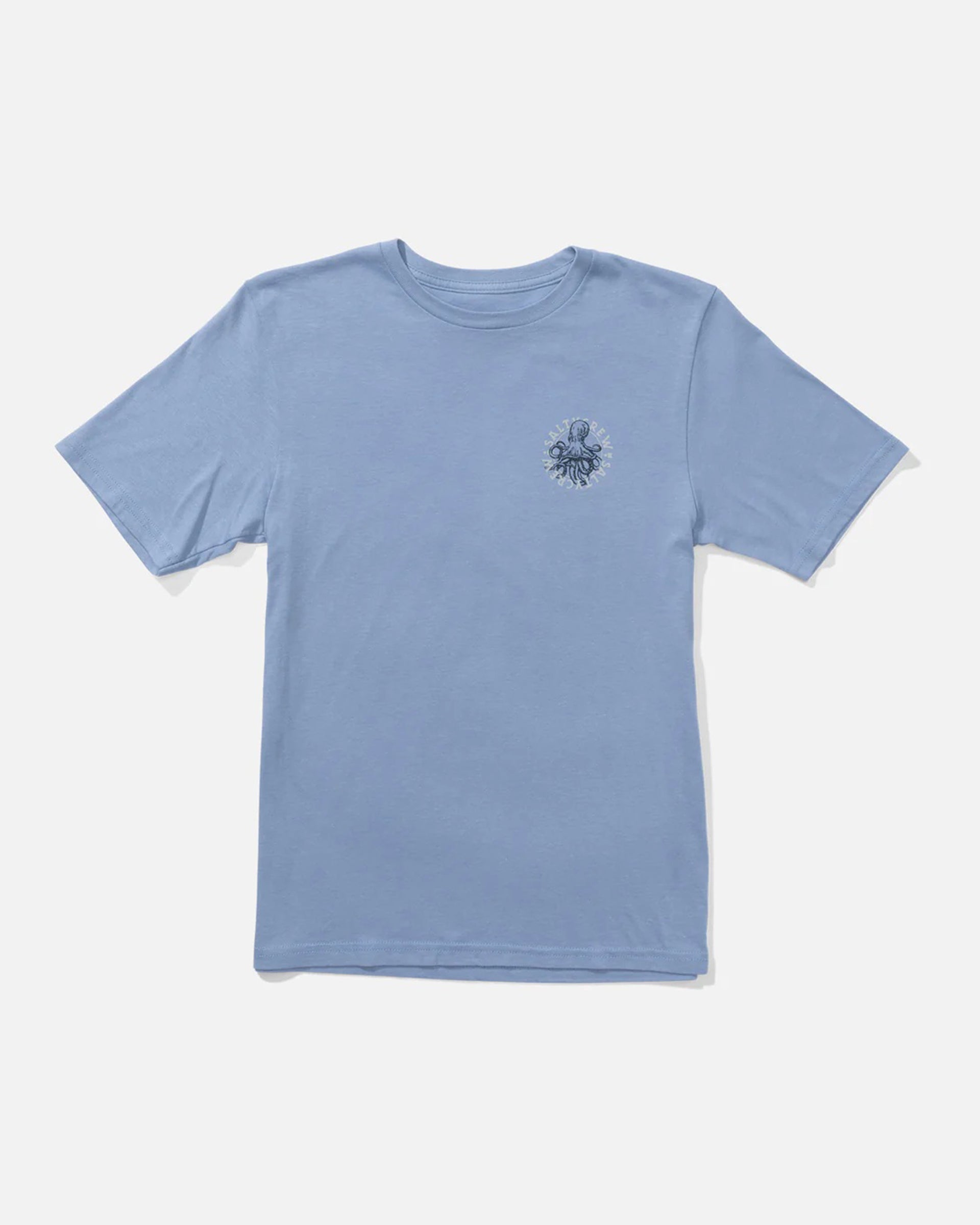 Salty Crew Boy's Tentacles Short Sleeve T-Shirt - Marine Blue
