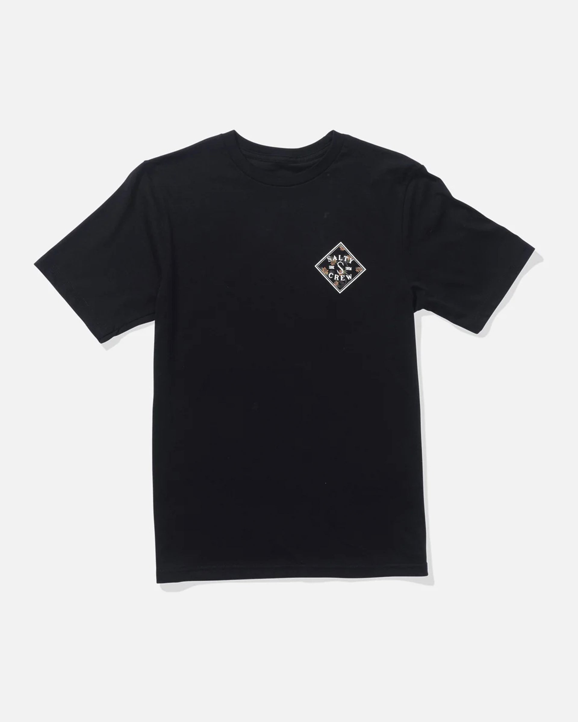 Salty Crew Boy's Tippet Fill Short Sleeve T-Shirt - Black