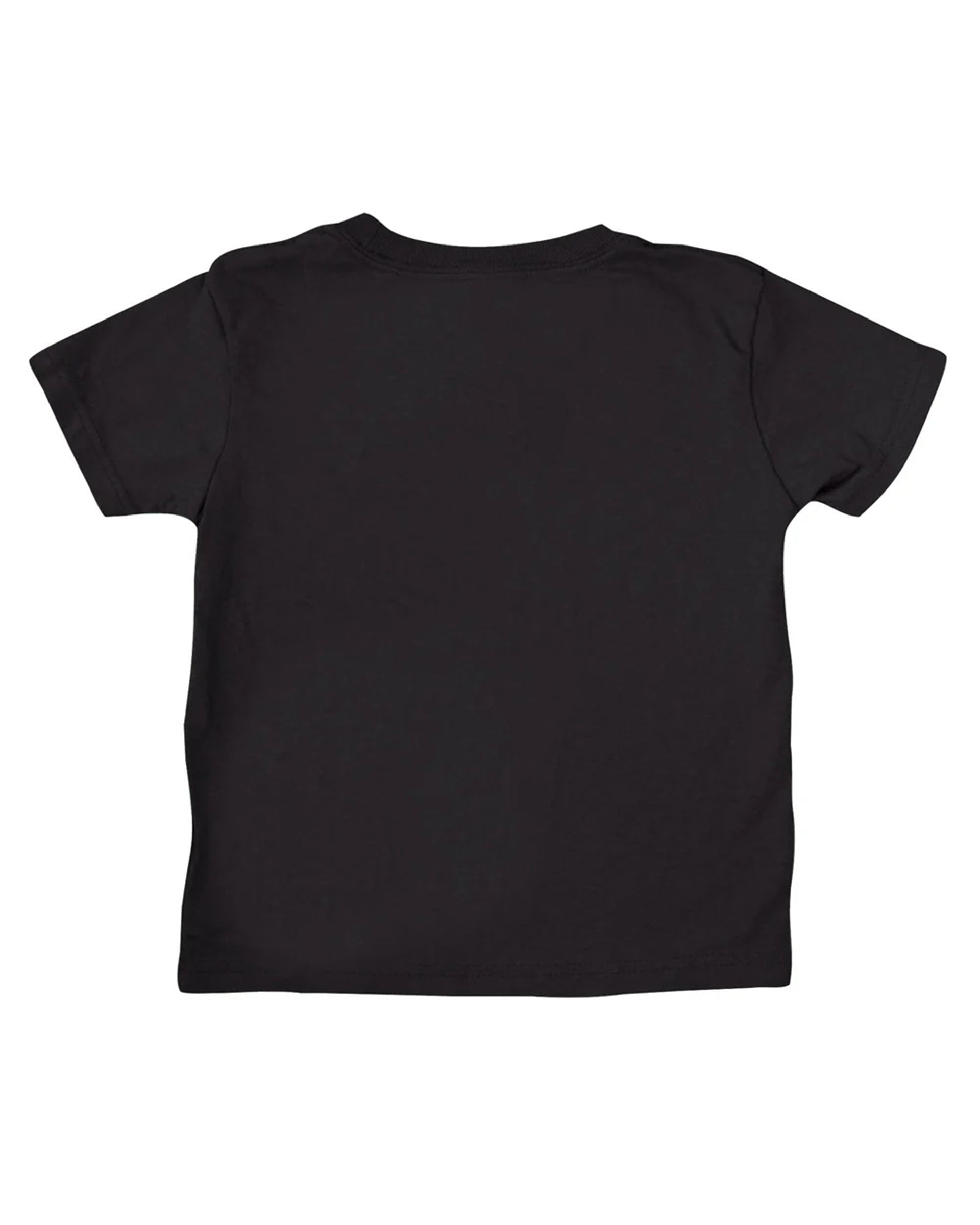 (18M-7) Kids Screaming Hand Front S/S T-Shirt - Black