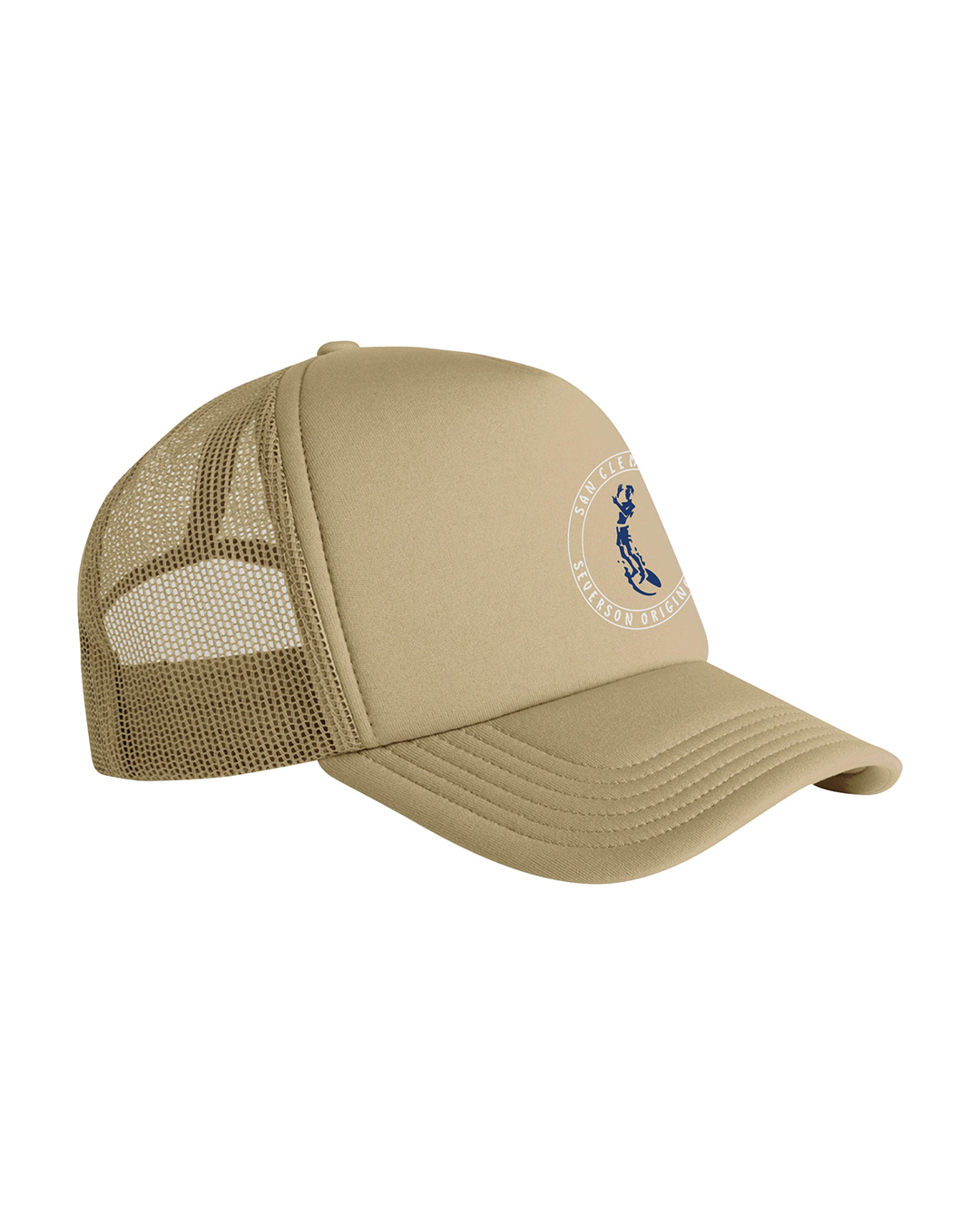 Severson Originals SC Days Foam Trucker Hat-Sand