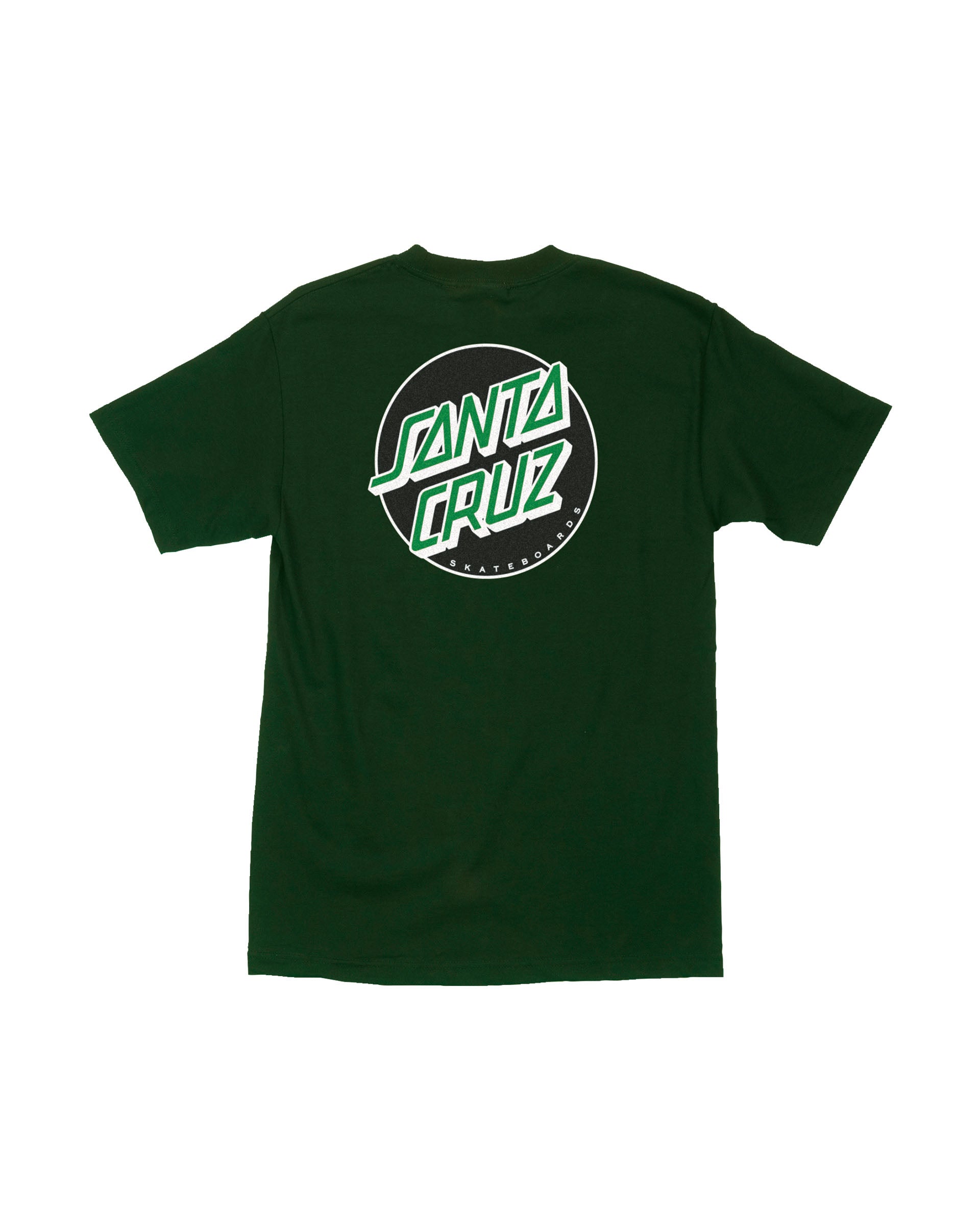 (18M-7) Toddlers Other Dot S/S T-Shirt - Forest/Black/Green