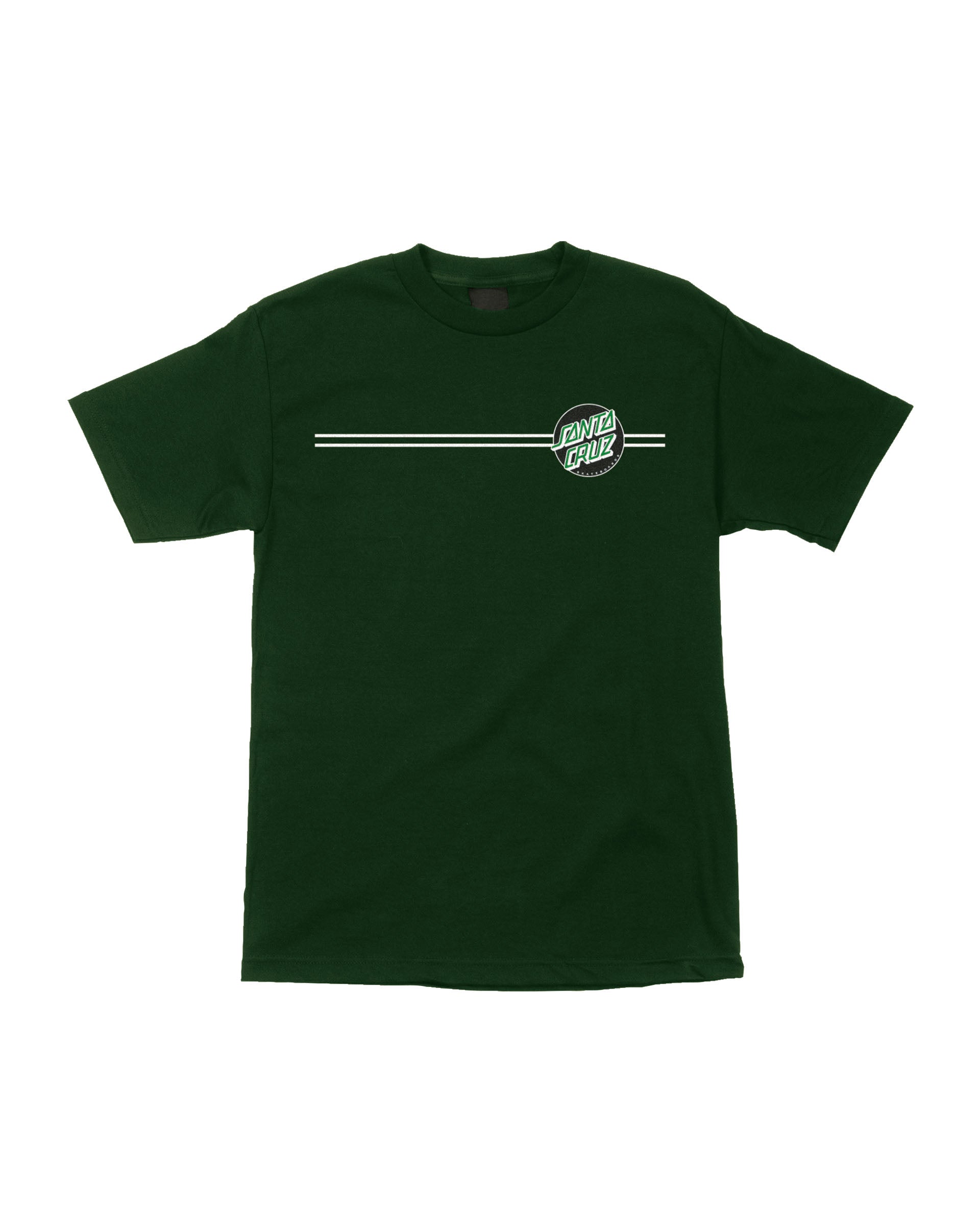 (18M-7) Toddlers Other Dot S/S T-Shirt - Forest/Black/Green