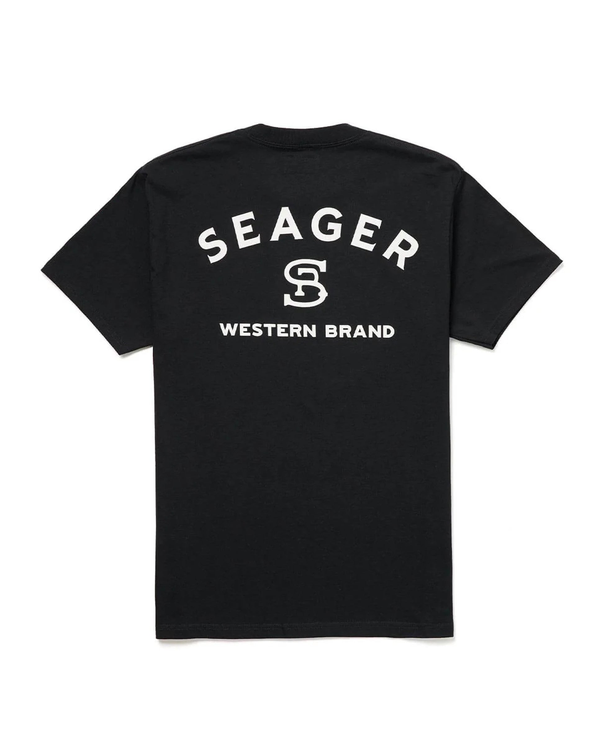 Seager Co. Branded Short Sleeve T-Shirt - Black