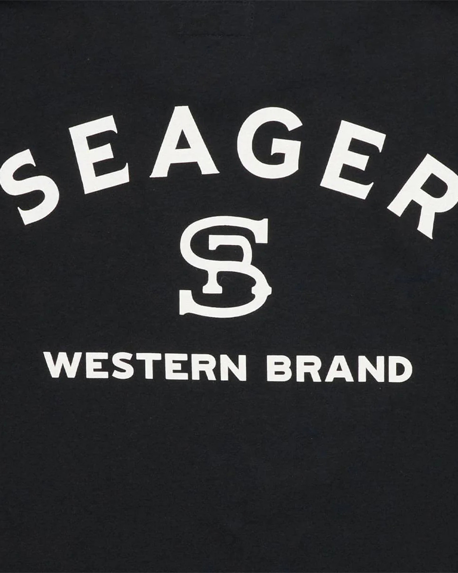 Seager Co. Branded Short Sleeve T-Shirt - Black