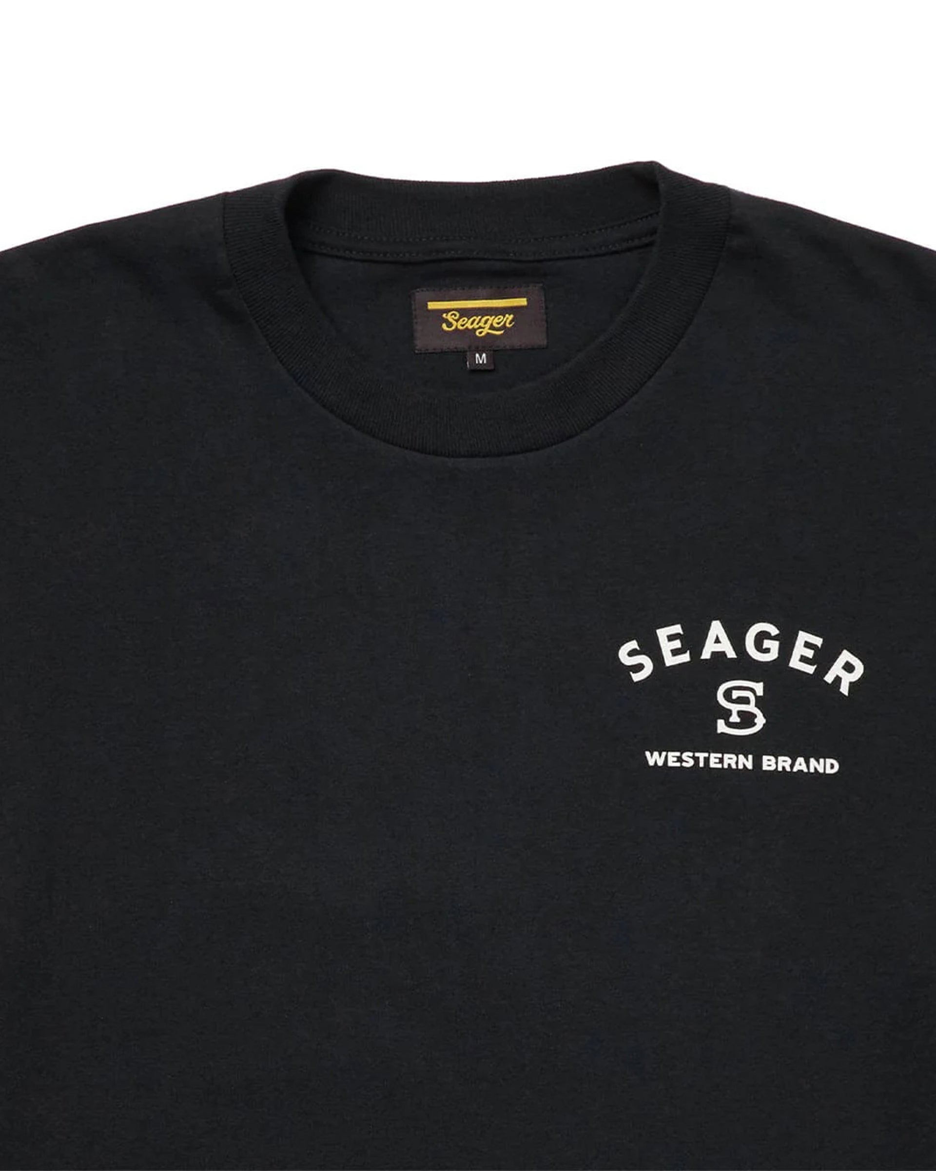 Seager Co. Branded Short Sleeve T-Shirt - Black