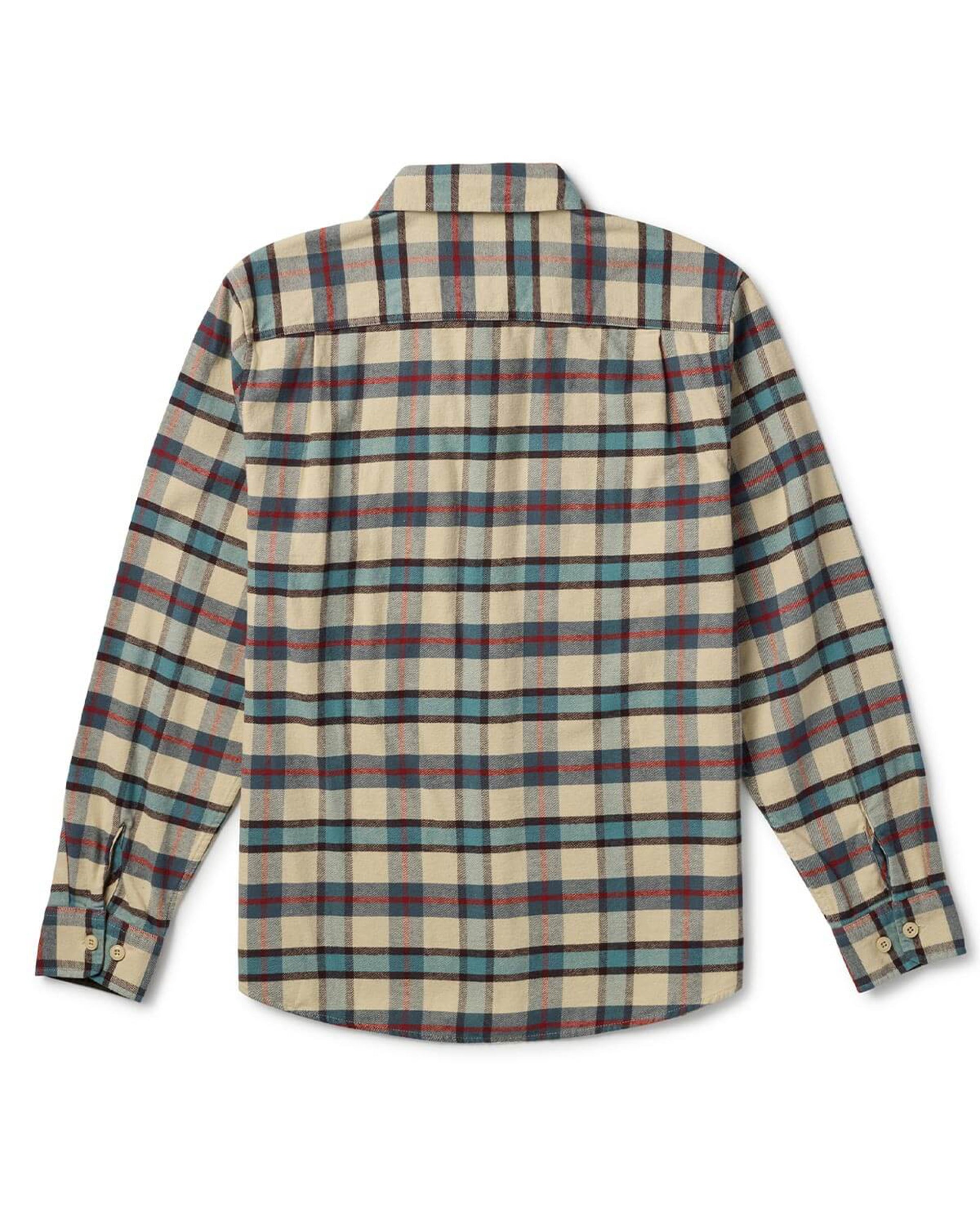 Seager Co. Calico Flannel - Cream Plaid