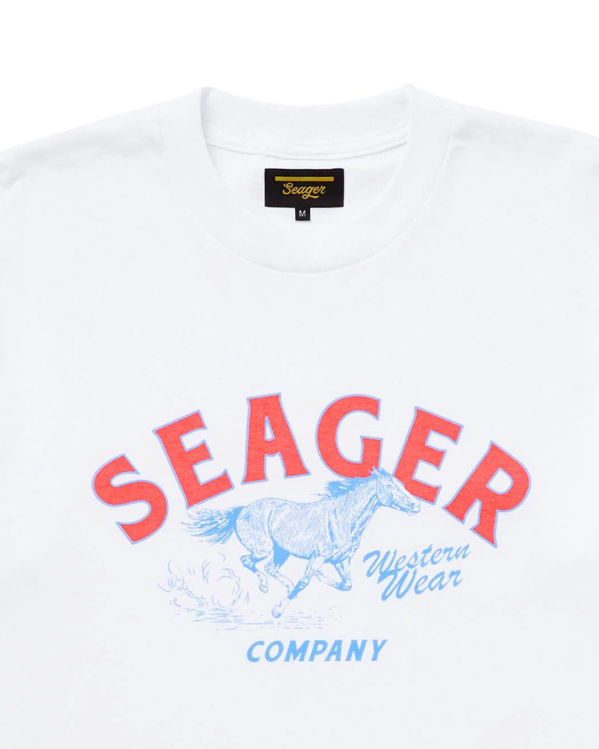 Seager Co Heritage Short Sleeve T-Shirt - White