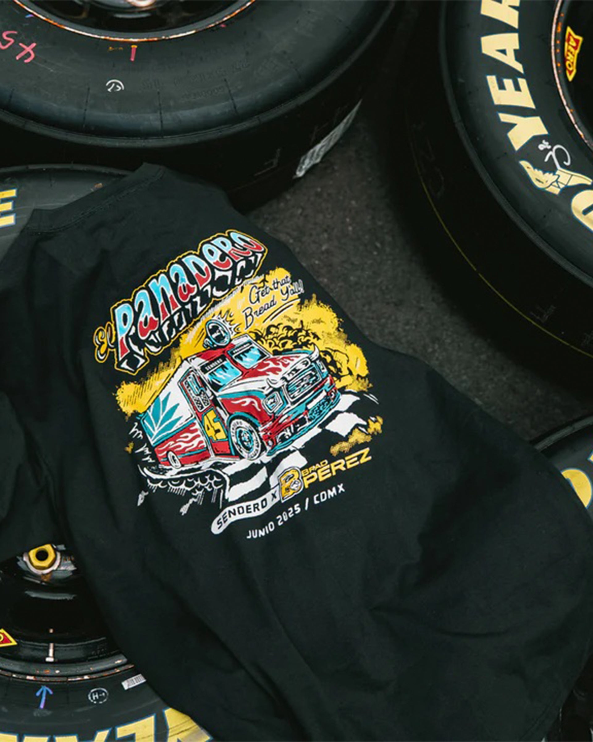 Sendero Provisions Co. El Panadero Vintage Short Sleeve T-Shirt - Black