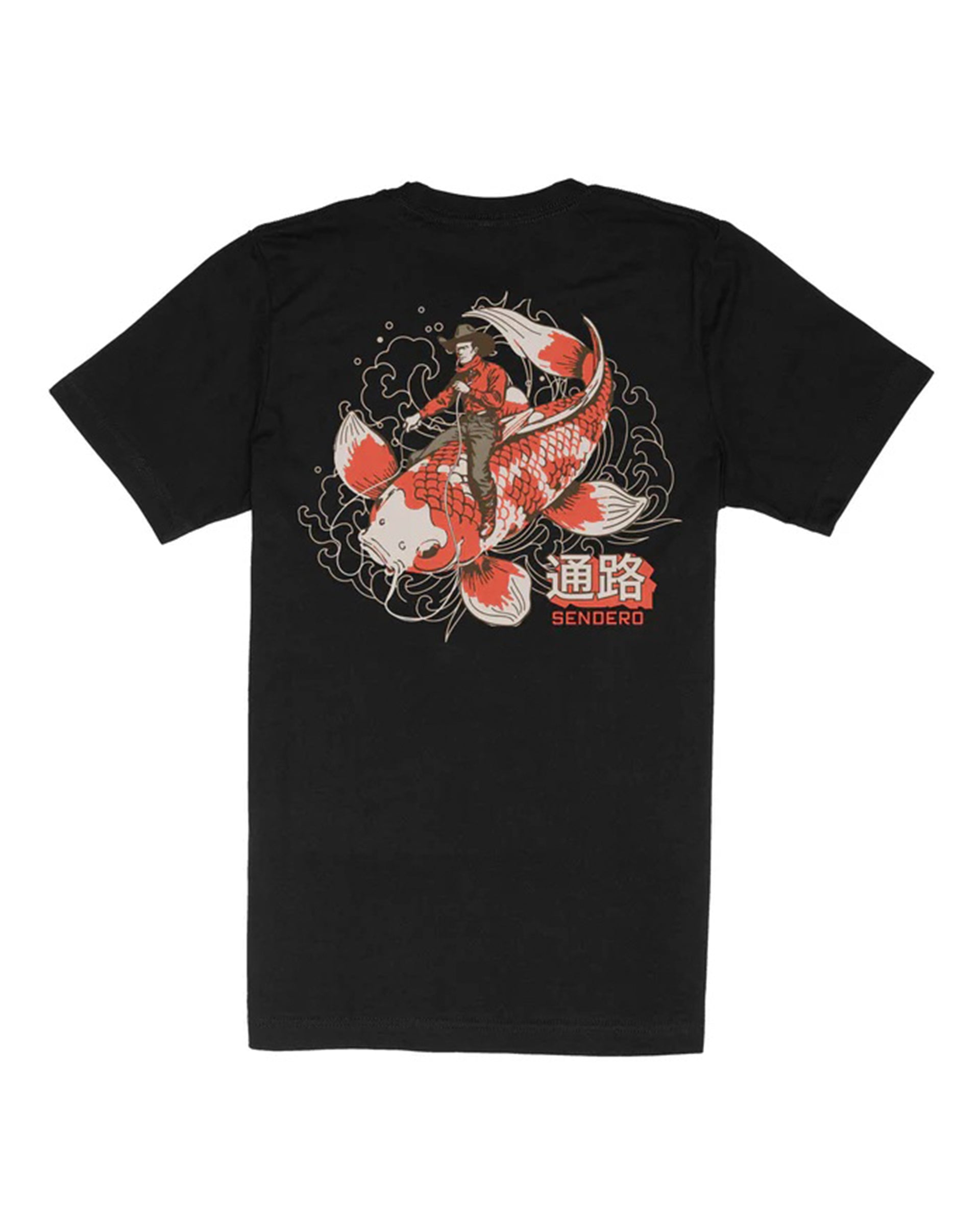 Sendero Provisions Co. Koi Bronc Short Sleeve T-Shirt - Black