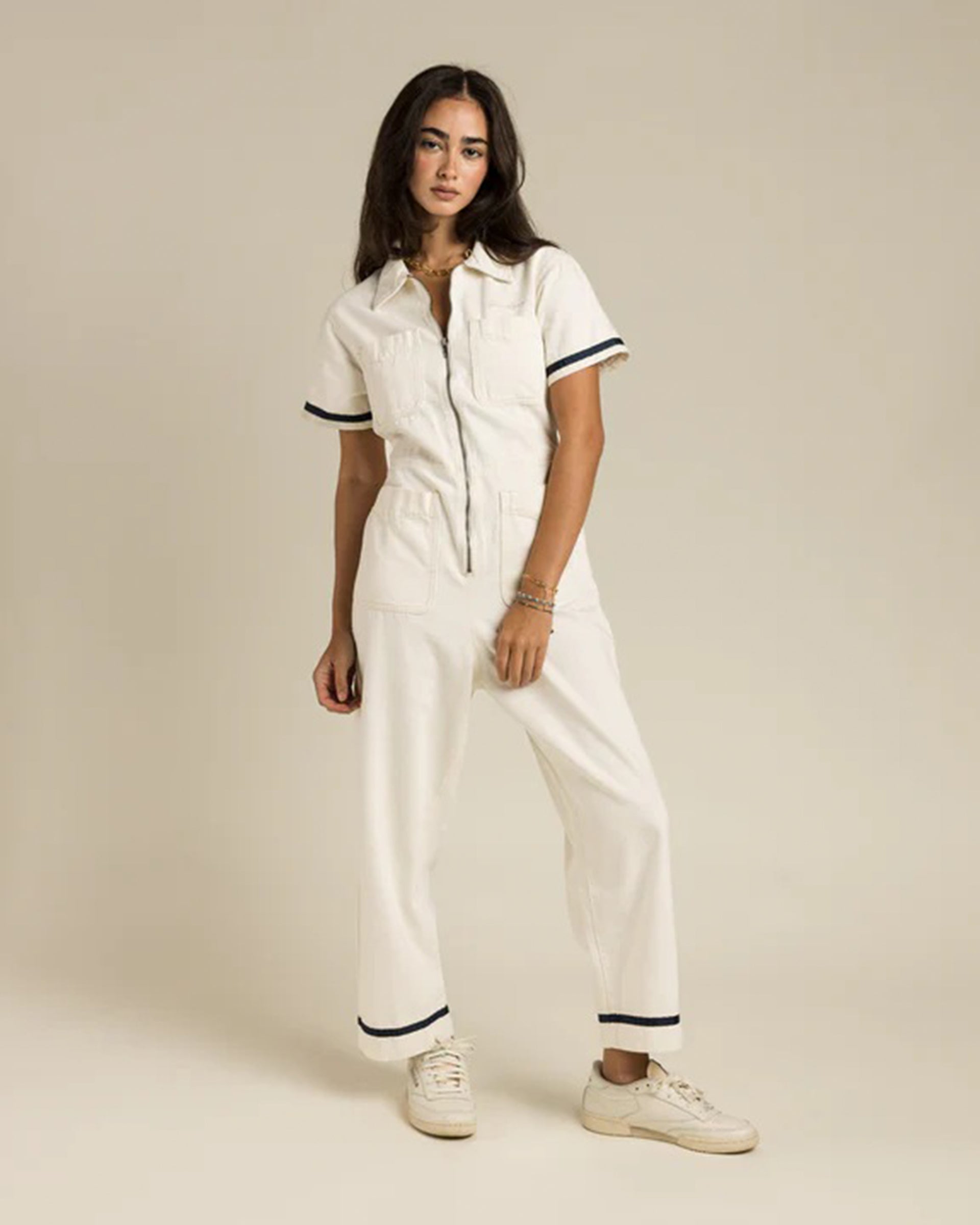 Sendero Provisions Co. Women's The Dolly Jumpsuit - Ecru