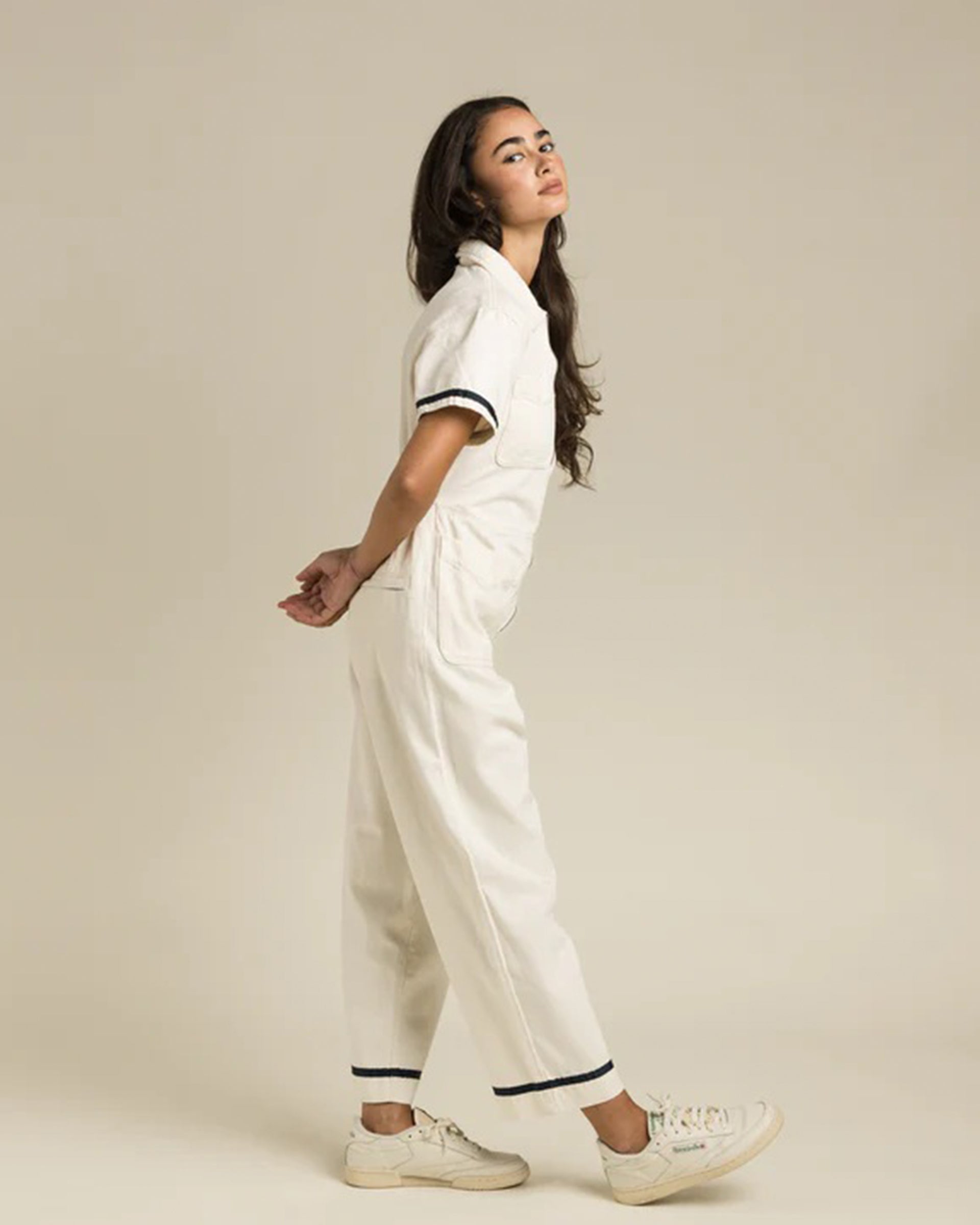 Sendero Provisions Co. Women's The Dolly Jumpsuit - Ecru