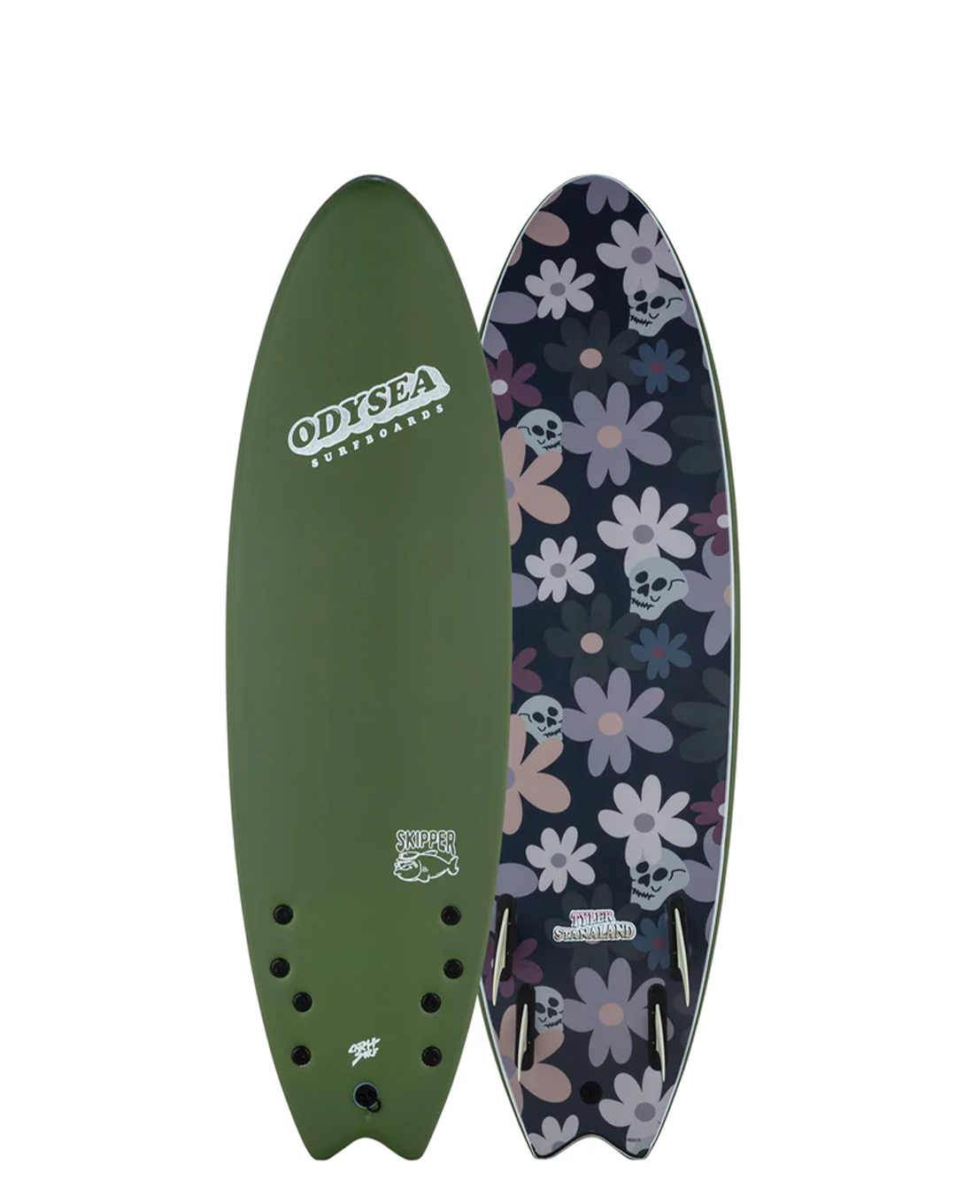 Catch Surf Skipper (Quad) - 6'0 x Tyler Stanaland Pro Soft Top Surfboard