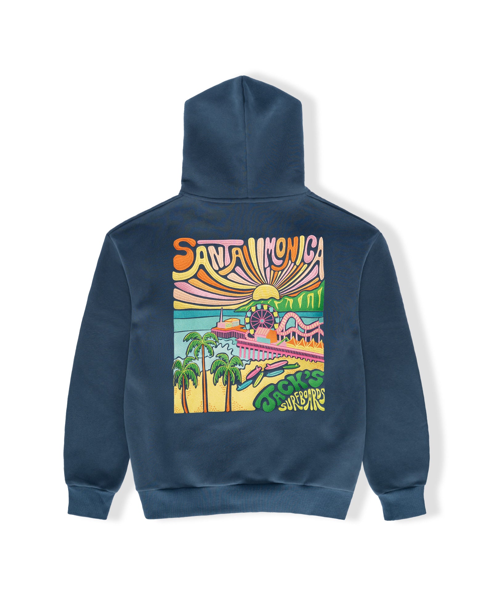 Novatradesstore Women's SM Pier Zip-Up Hoodie - Teal