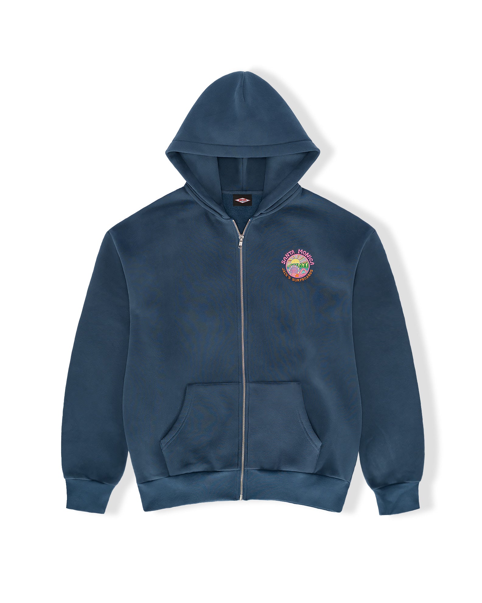 Novatradesstore Women's SM Pier Zip-Up Hoodie - Teal