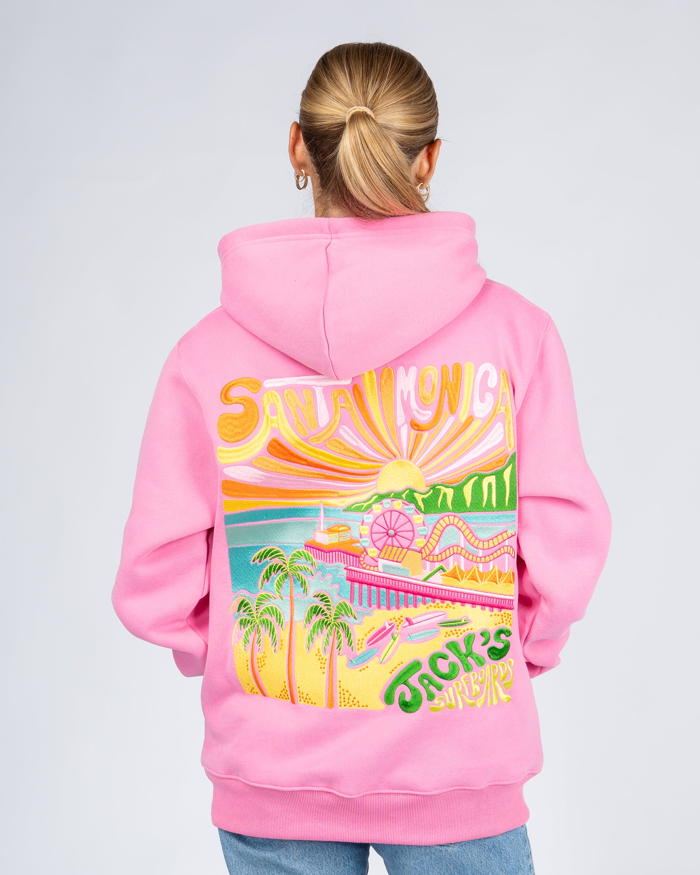 SM Pier Pullover Hoodie - Pink