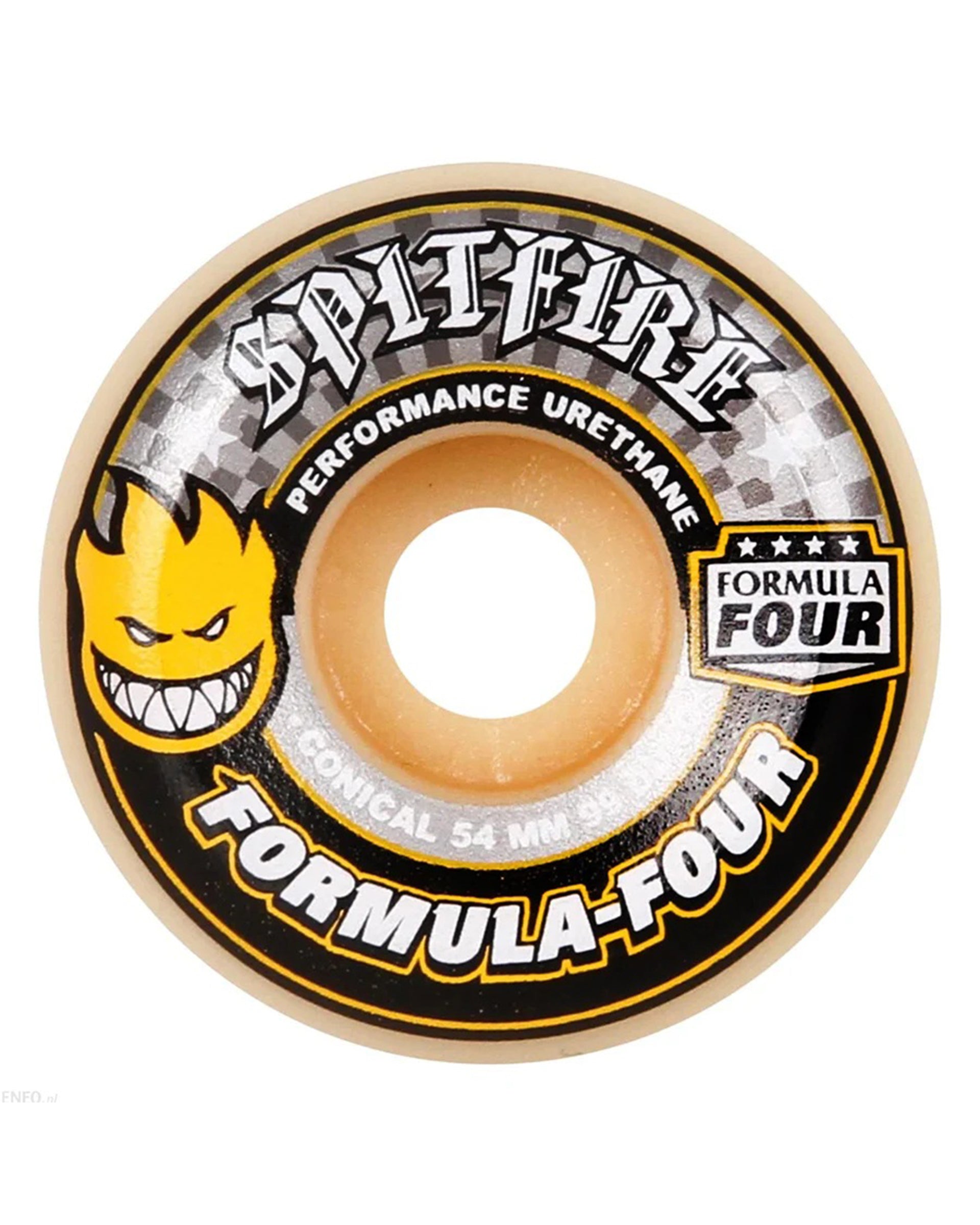 F4 99a Conical Wheels - Yellow