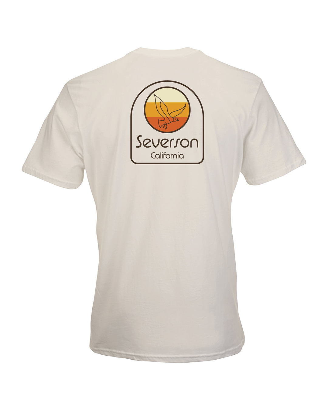 Severson Originals Men's Sunset Short Sleeve T-Shirt- Vintage White