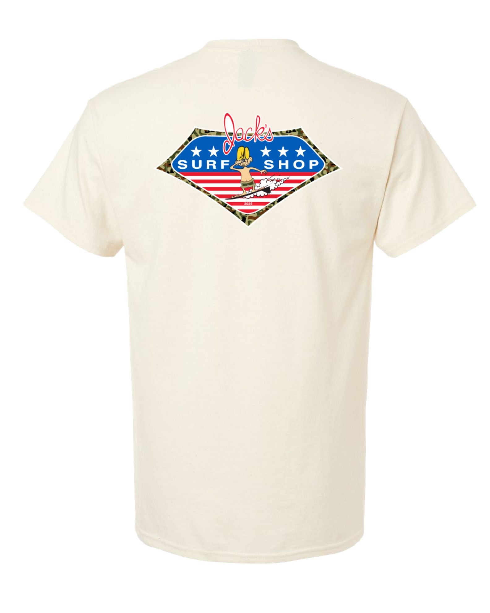 Limited Salute S/S Tee - Natural