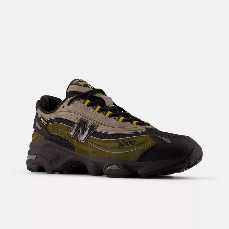 New Balance Classics 1000 Shoes - Woodland / Baroque Gold / Black