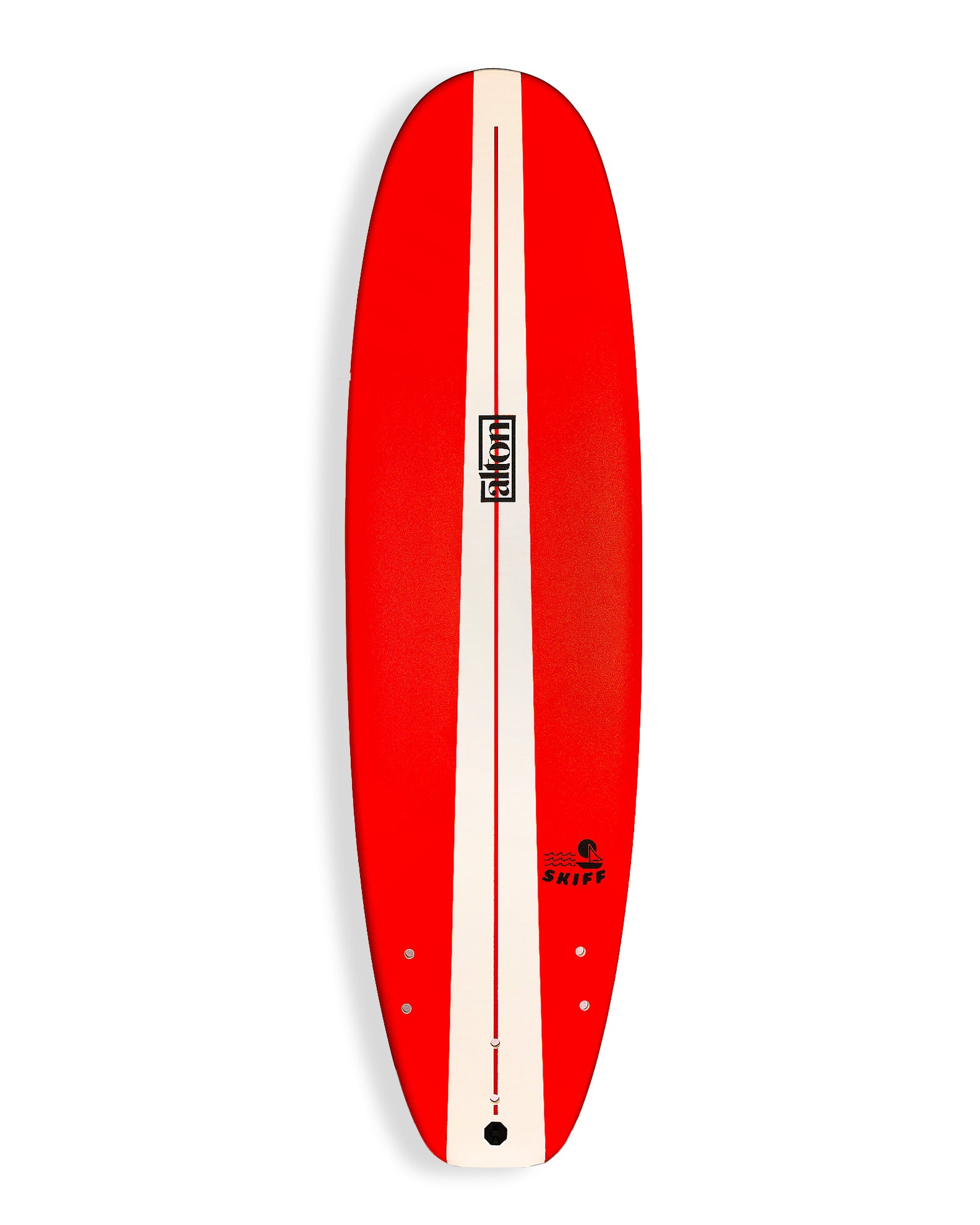 Skiff Softboard 6'6 - Red/White