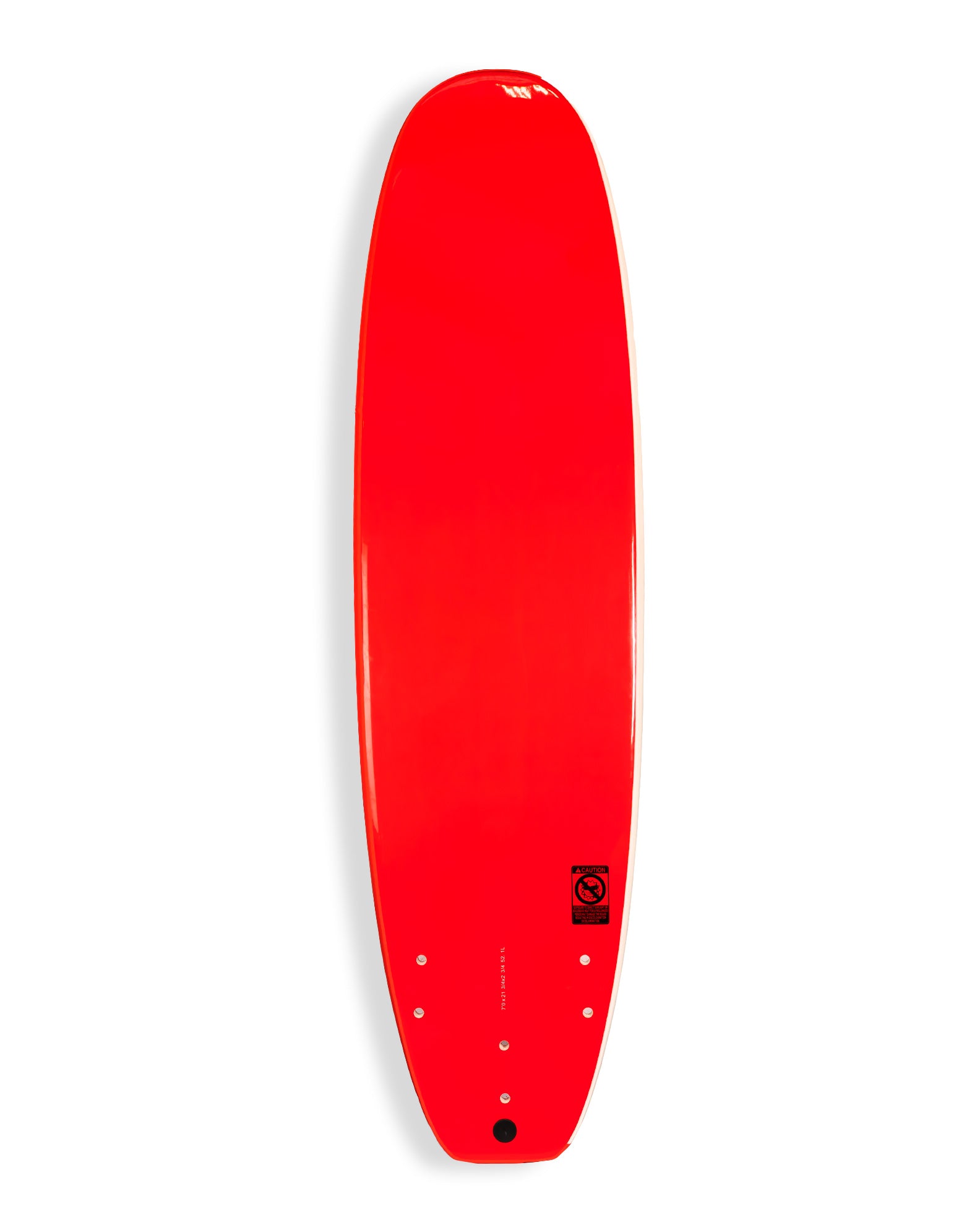 Skiff Softboard 7'0 - Red/White