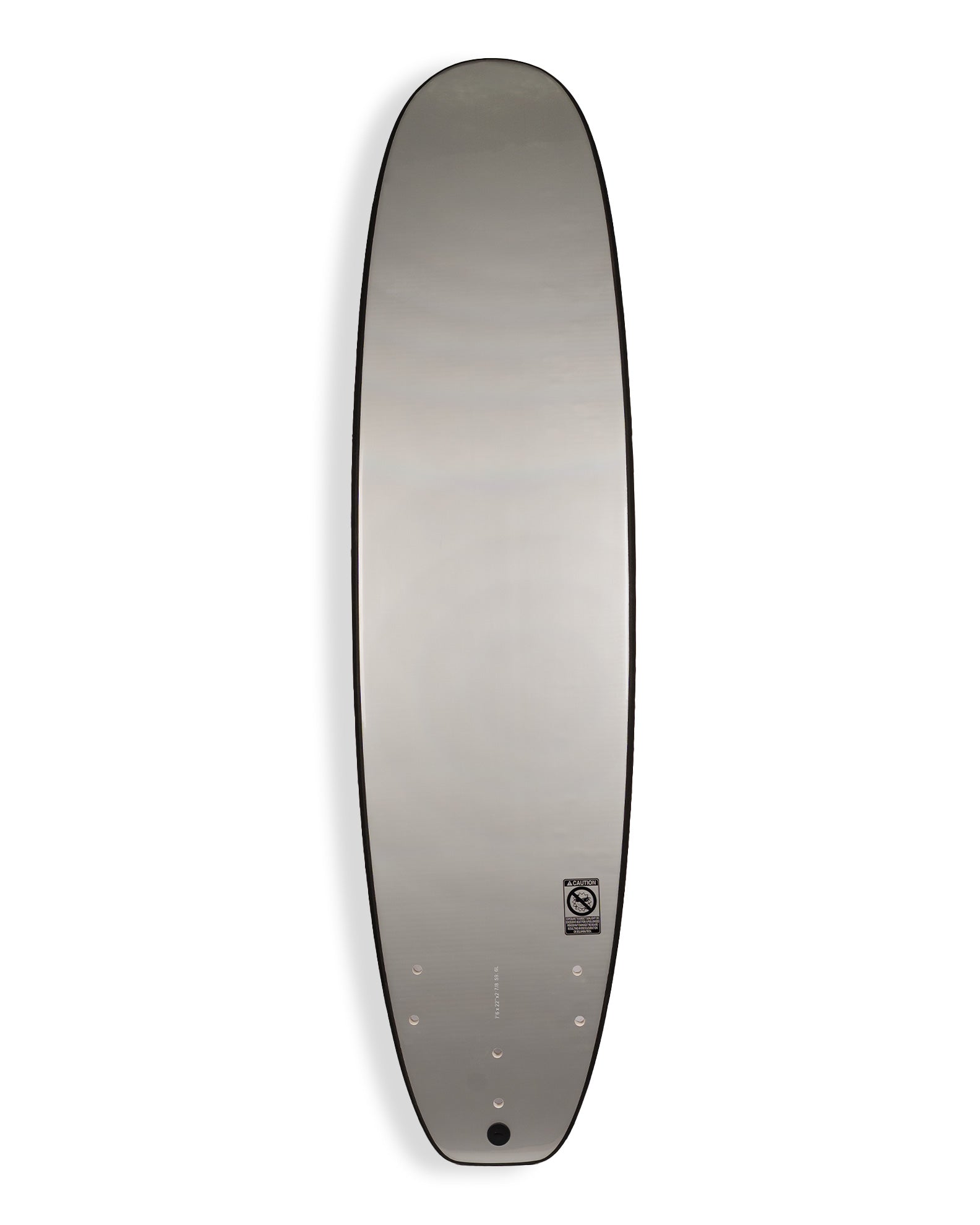Skiff Softboard 7'6 - Gray/Black